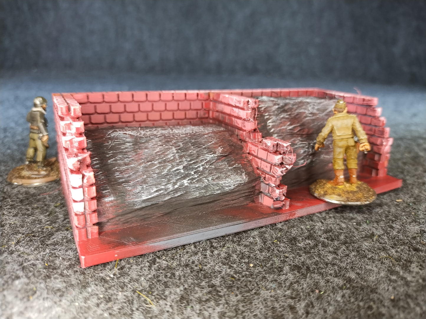 Brick Material Storage Redg - 28mm/Painted