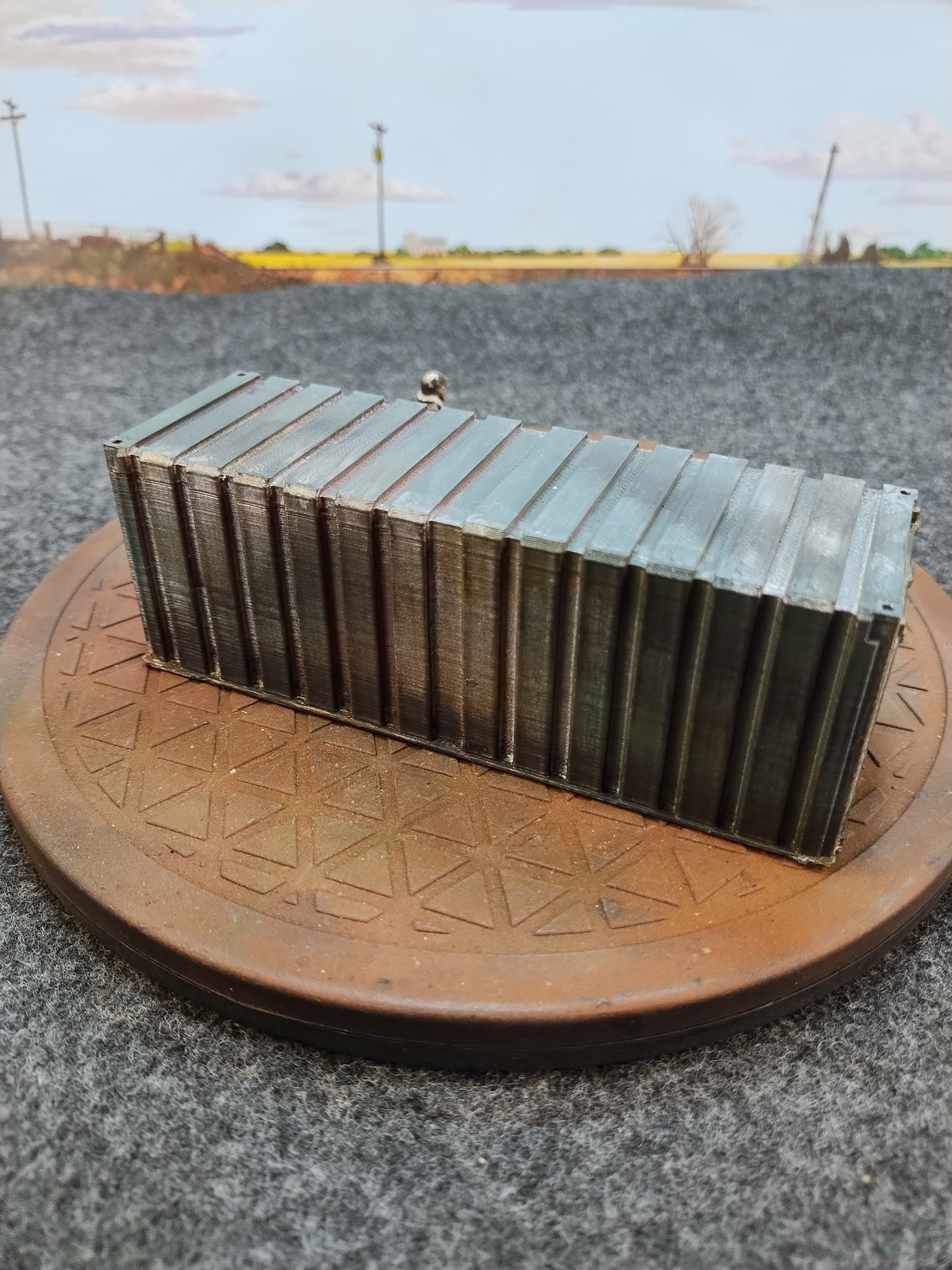 Shipping Containers x1 Green - 28mm/Painted