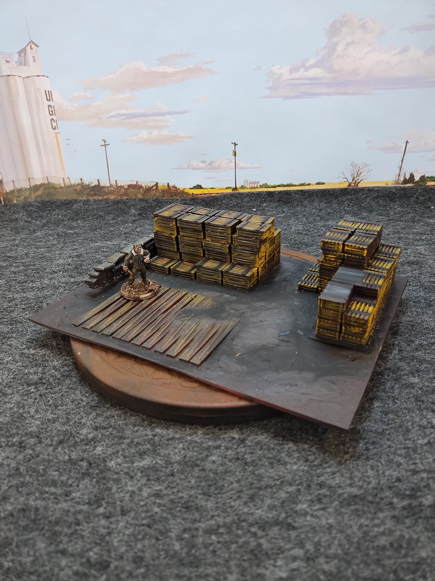 Large Ammo Dump - Painted