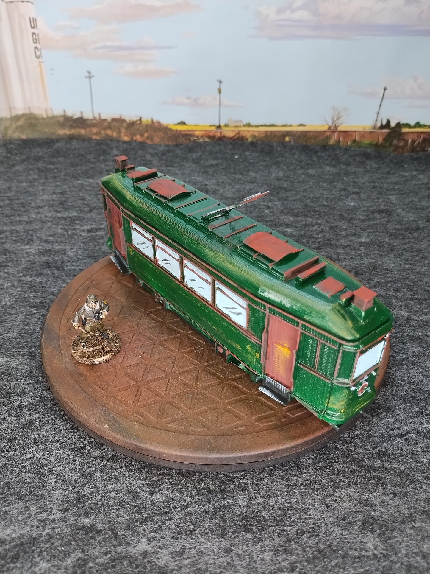 Eastern Trolley - 28mm/Painted