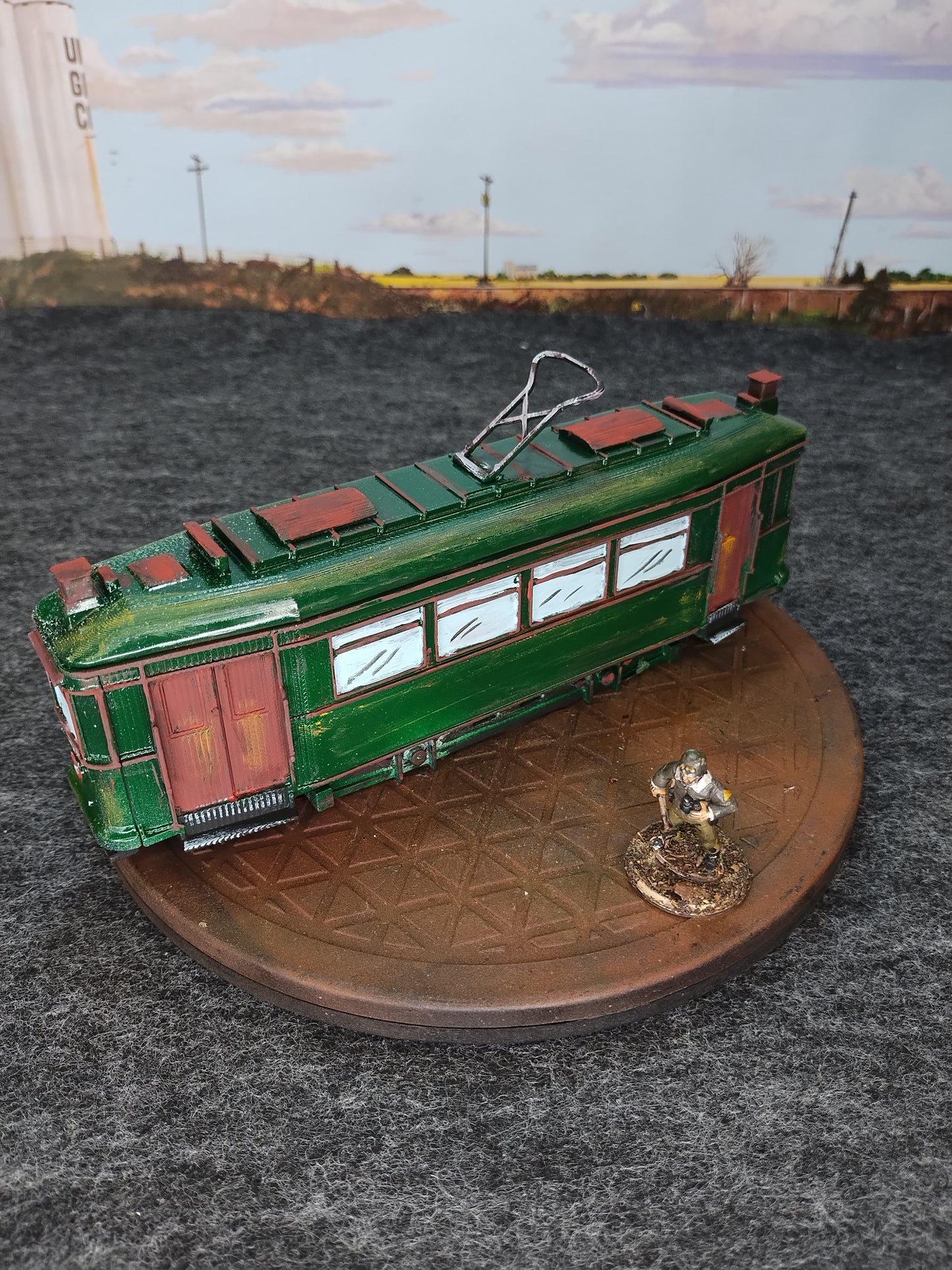 Eastern Trolley - 28mm/Painted