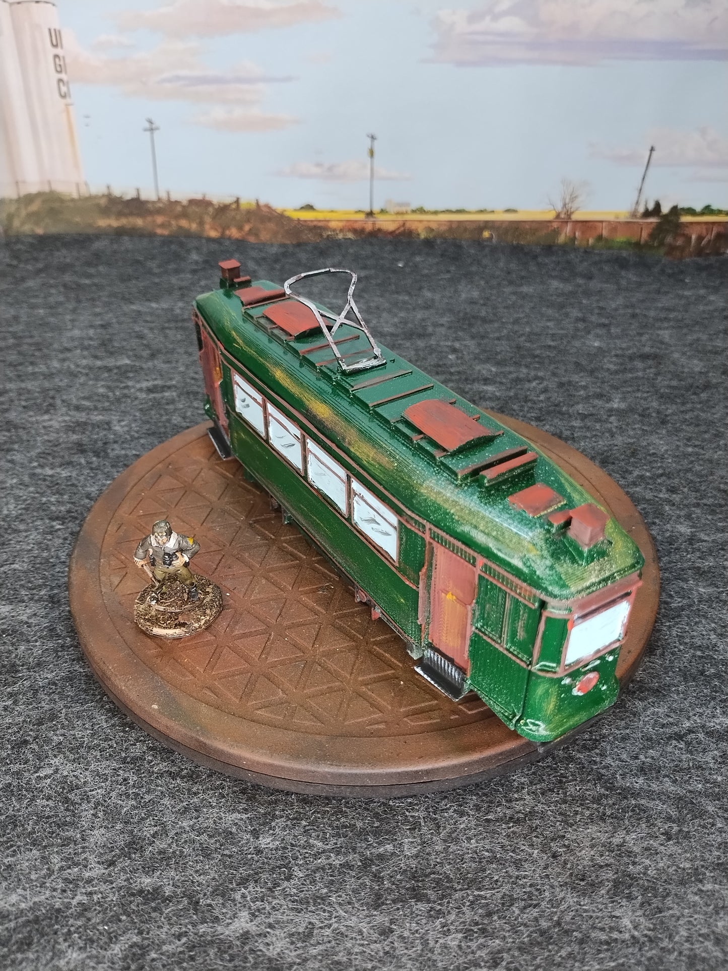 Eastern Trolley - 28mm/Painted