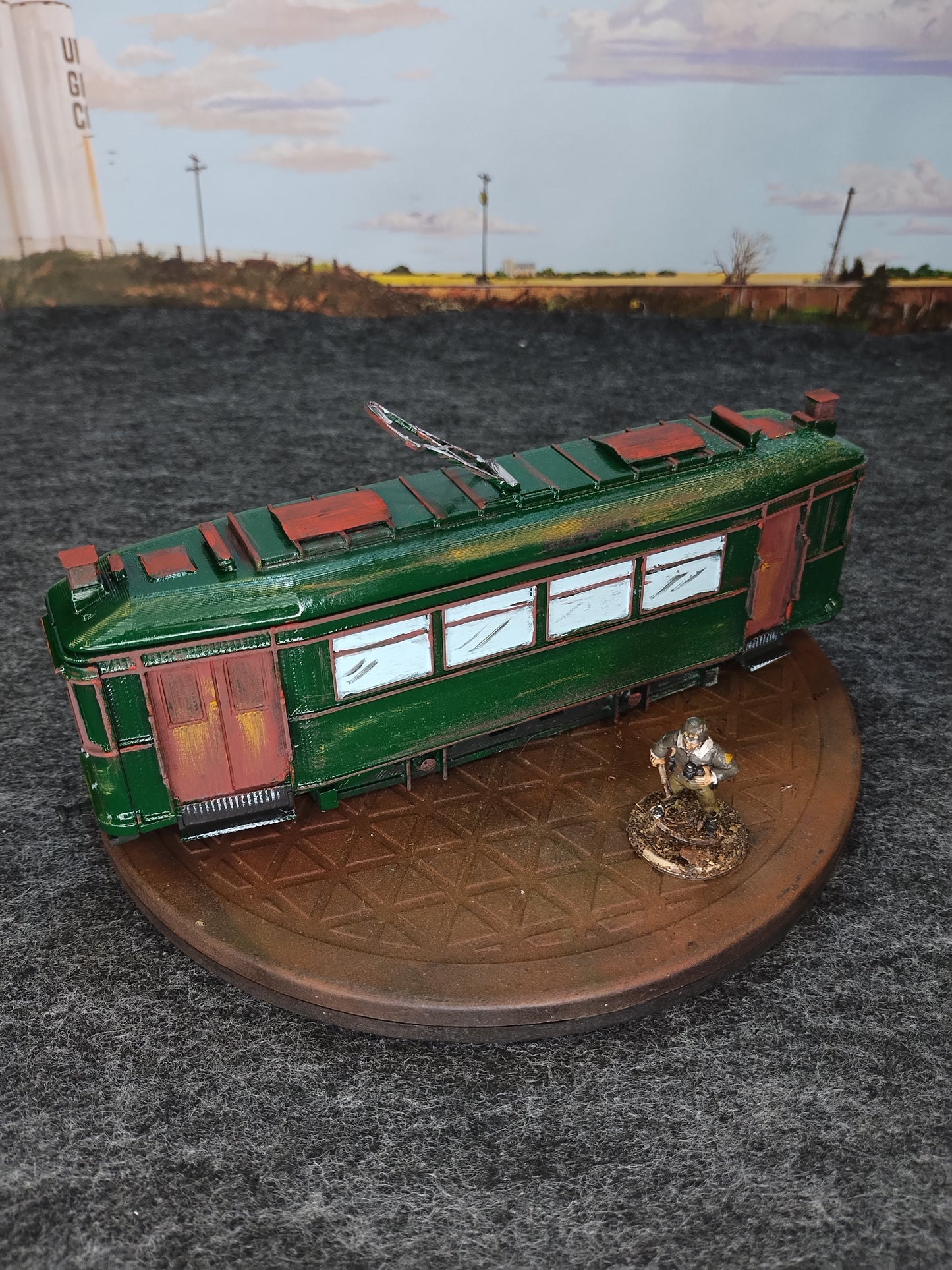 Eastern Trolley - 28mm/Painted