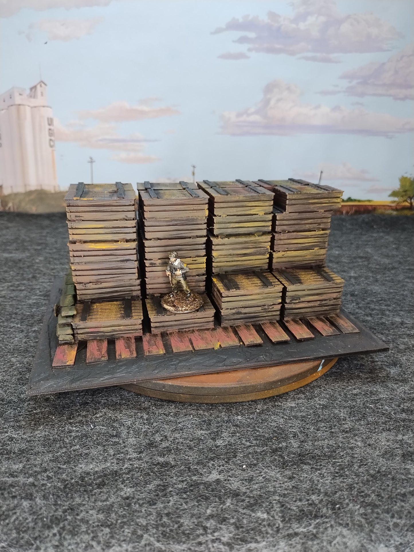 Large Crate Dump - Painted