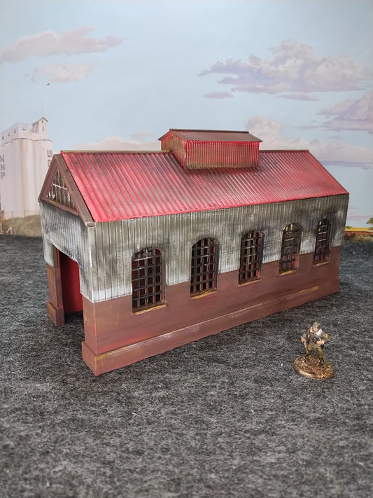 Engine Shed Brown - 28mm/Painted