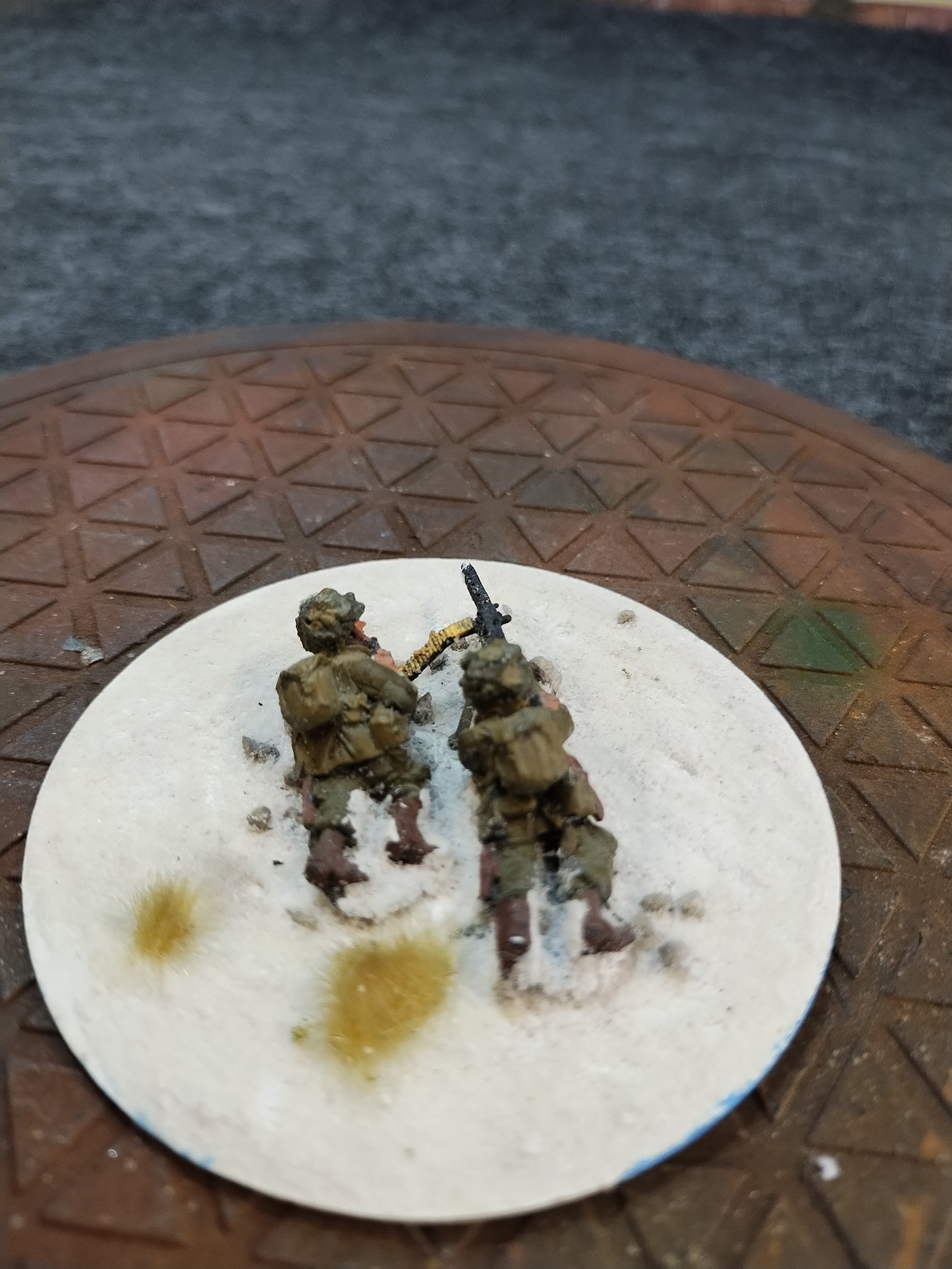 US Army MMG Team Winter #D - 28mm