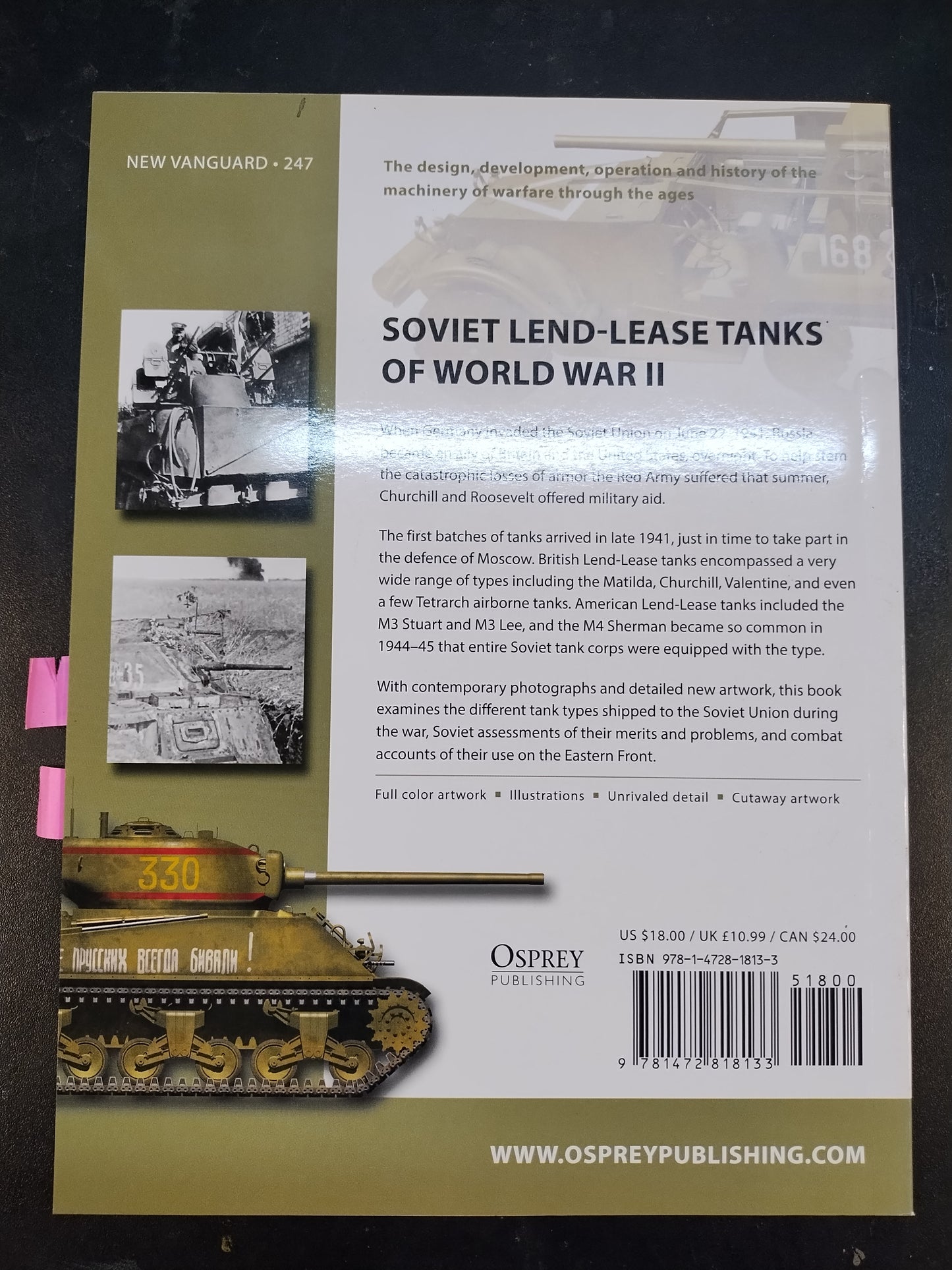 Soviet Lend-Lease Tanks of World War II by Steven J