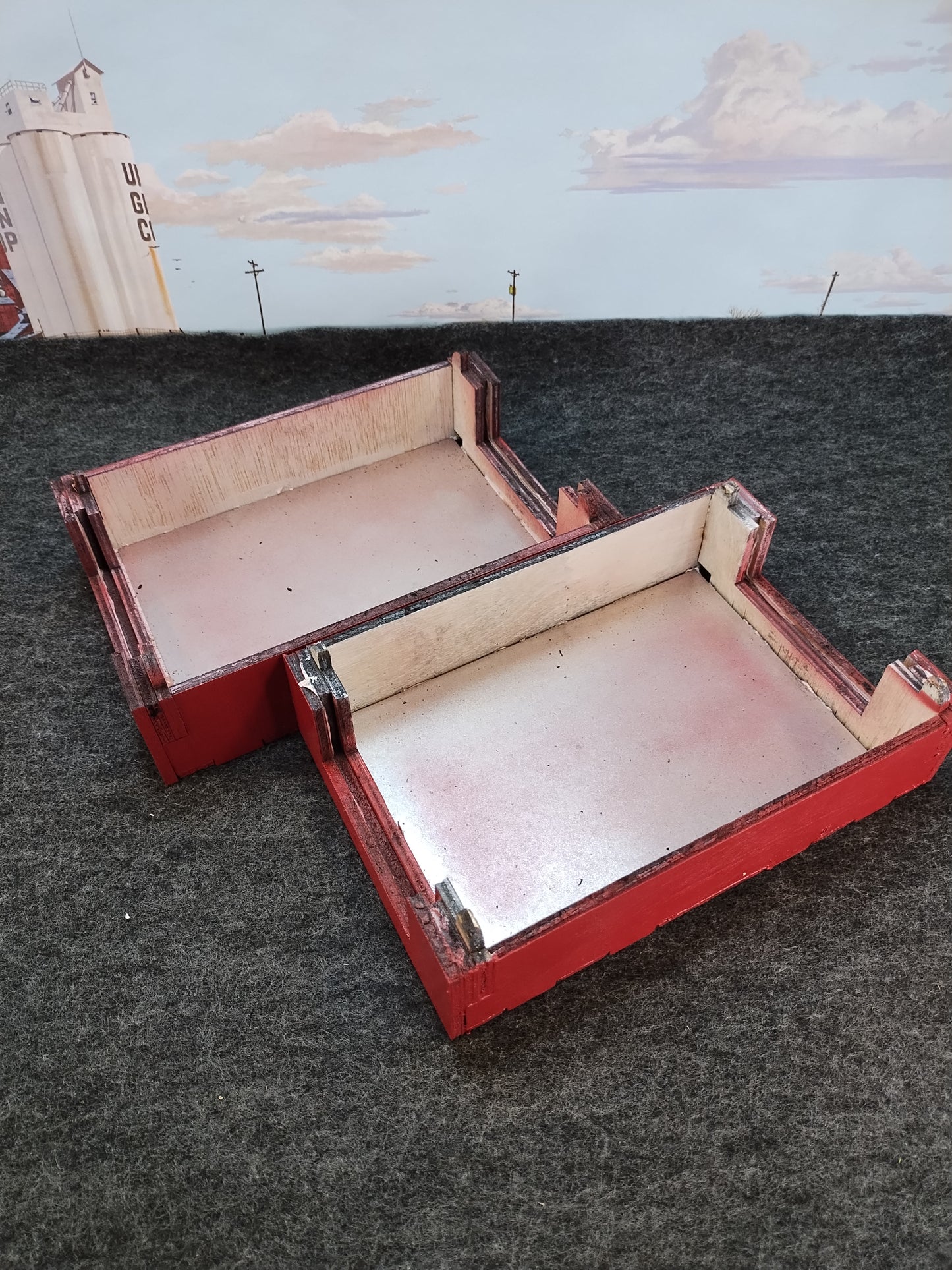 Soviet Carrying case for miniatures D