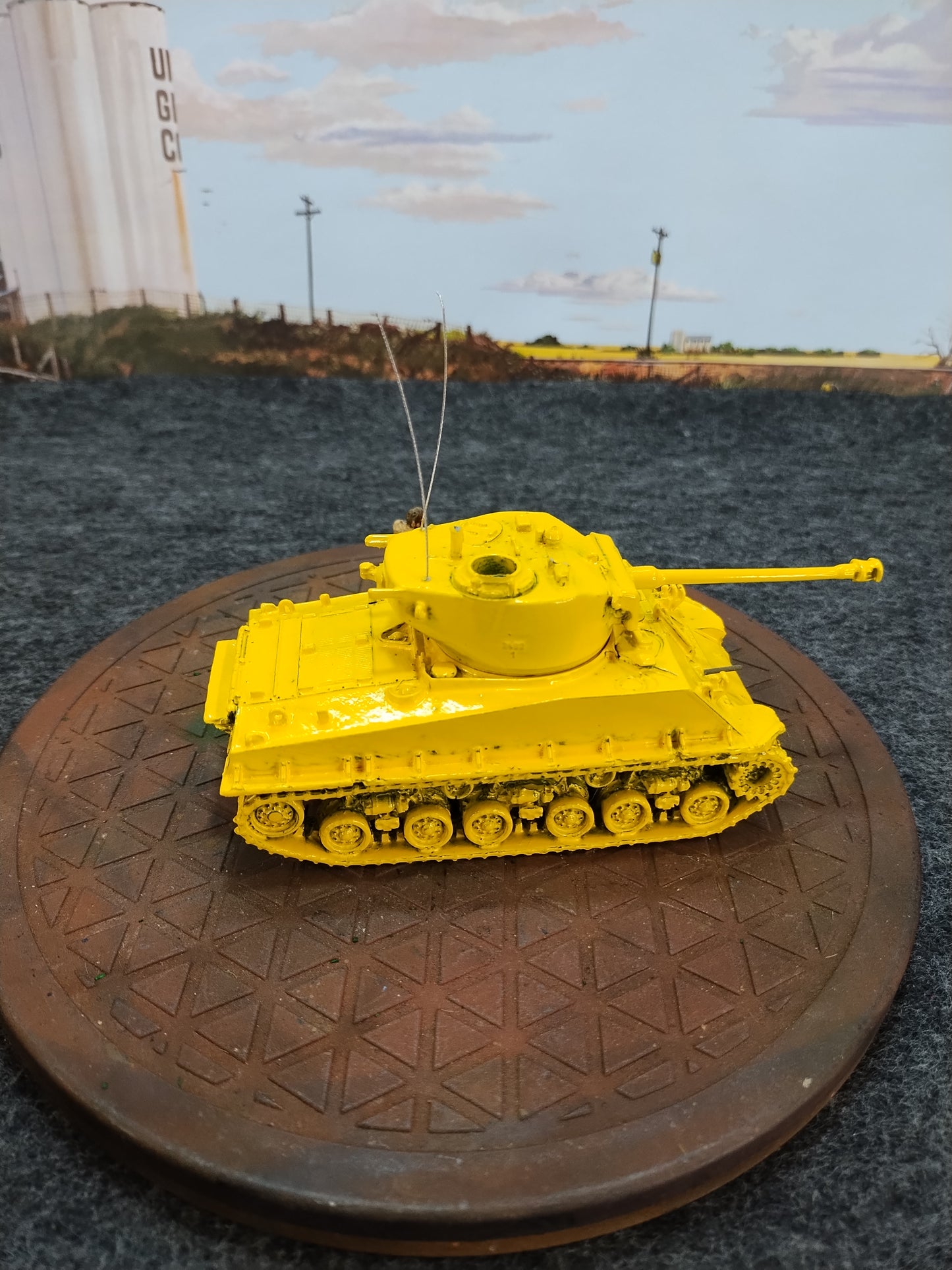American Sherman Yellow - 28mm