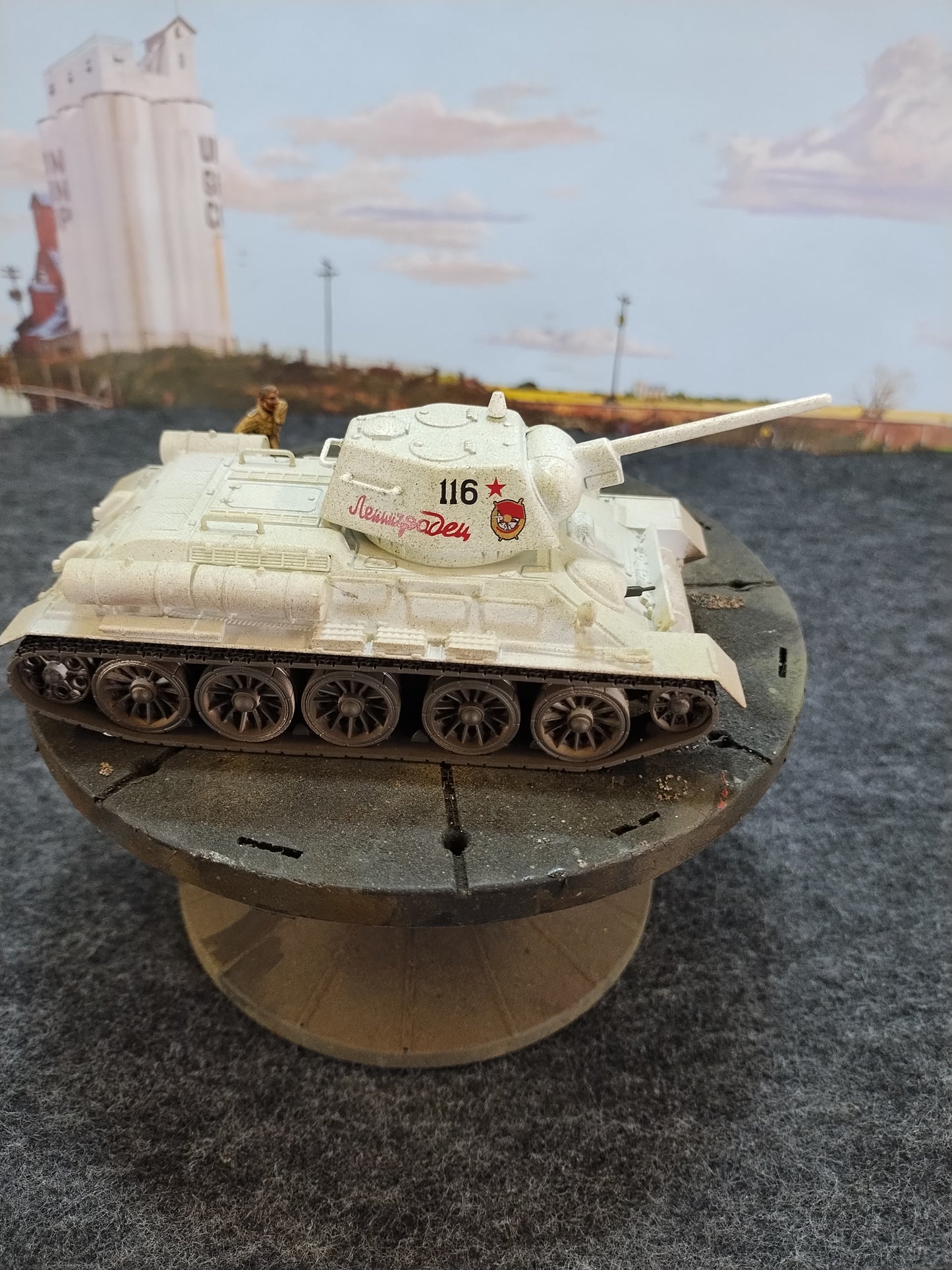 Soviet T-34/76 Winter #1 - Corgi