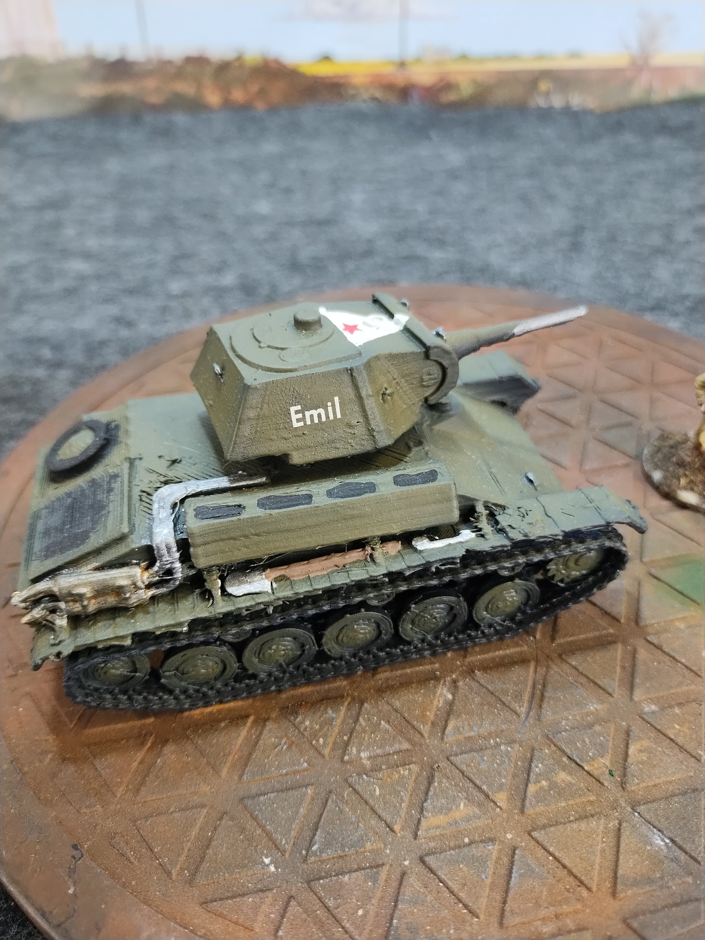 Soviet T-70 Tank #B - 28mm