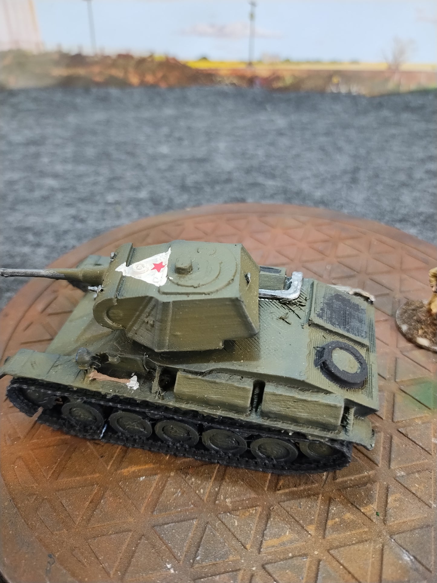 Soviet T-70 Tank #B - 28mm