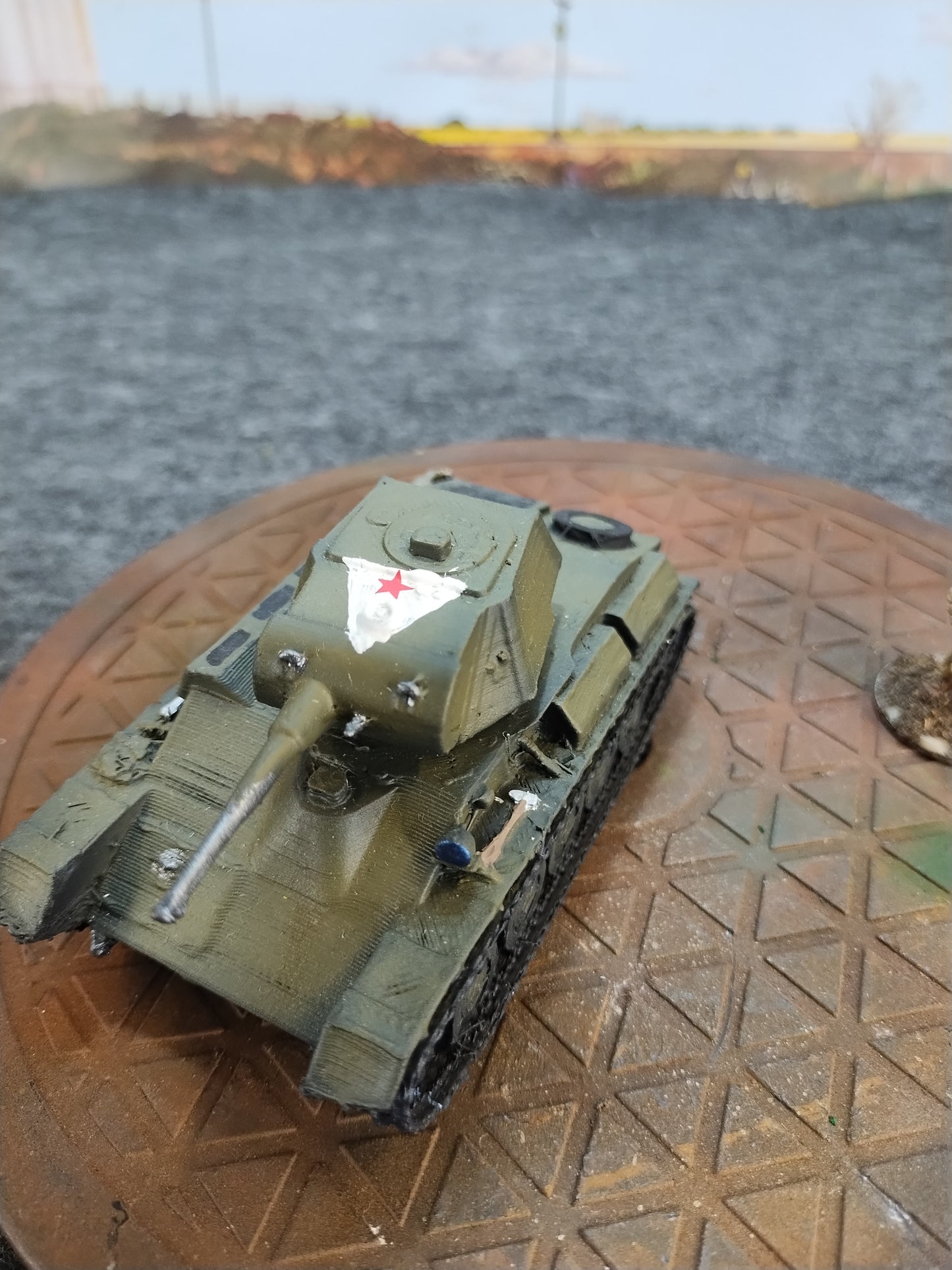 Soviet T-70 Tank #B - 28mm