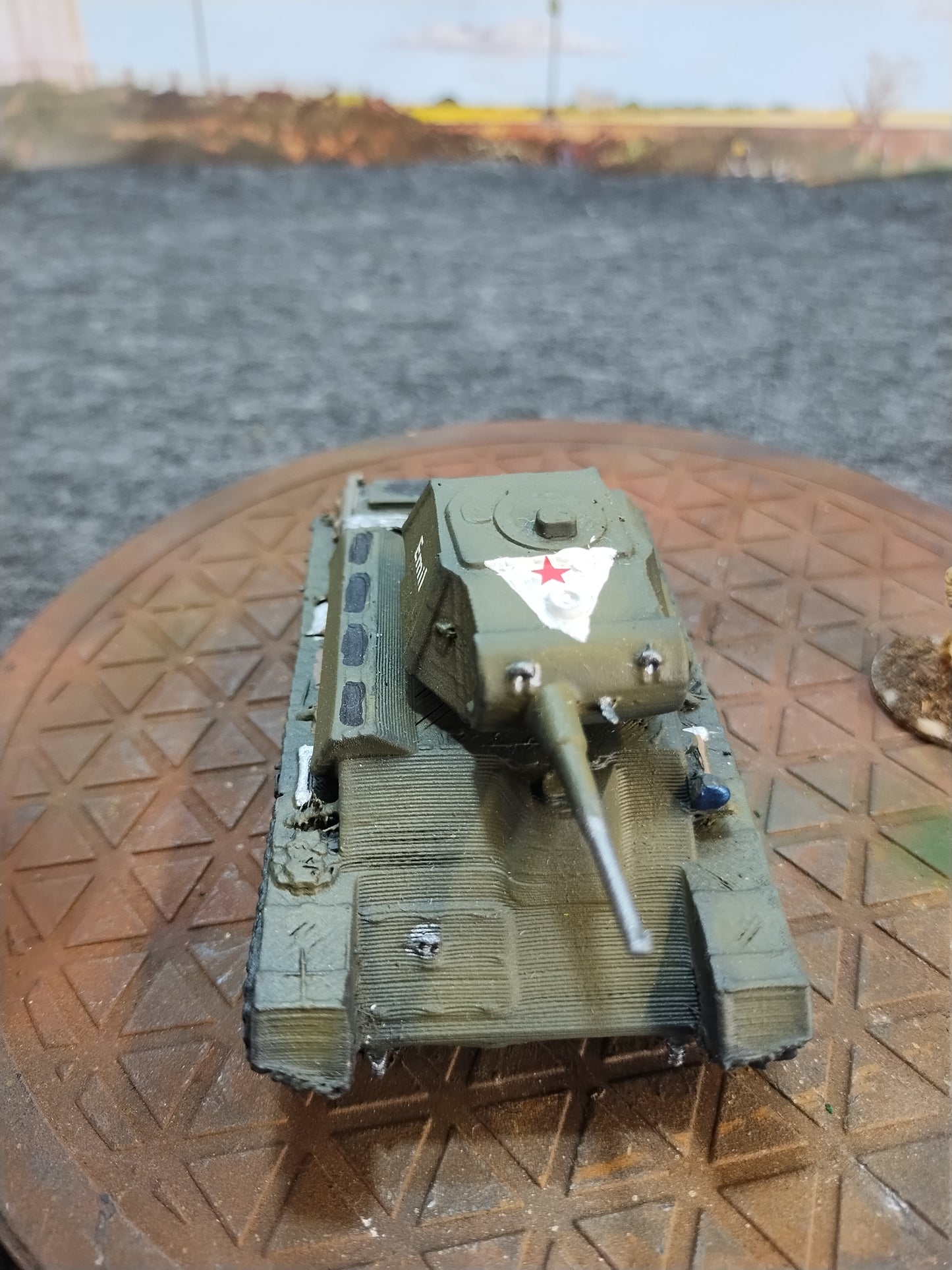 Soviet T-70 Tank #B - 28mm