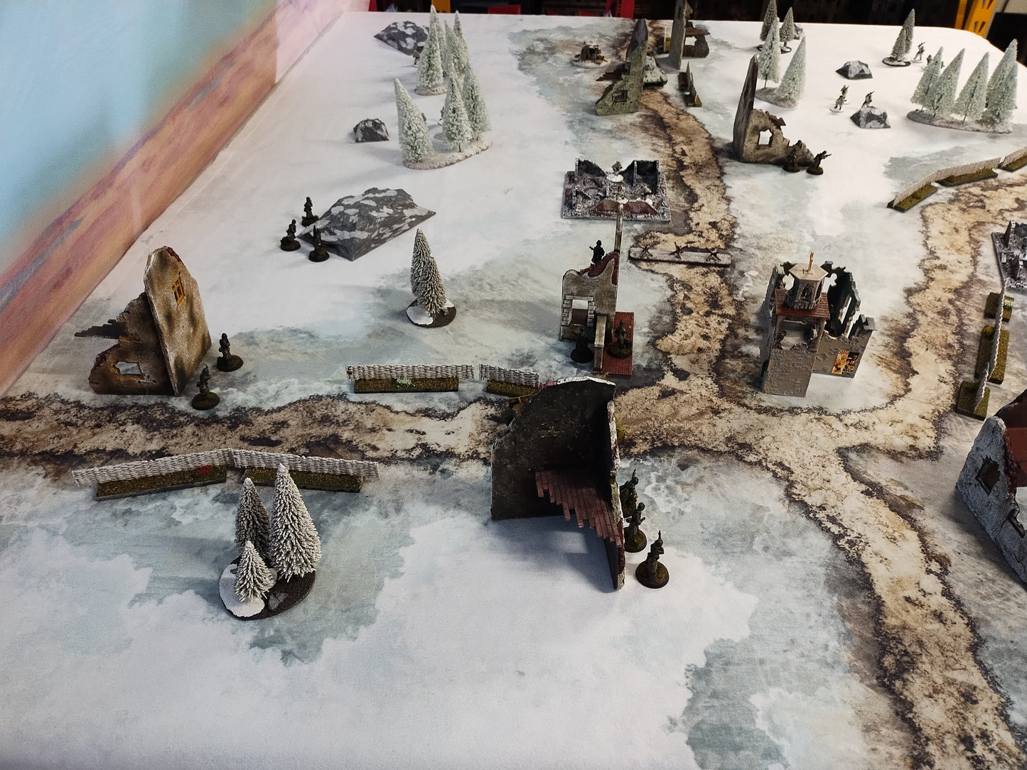 Eastern Europe Village Winter Map - 28mm