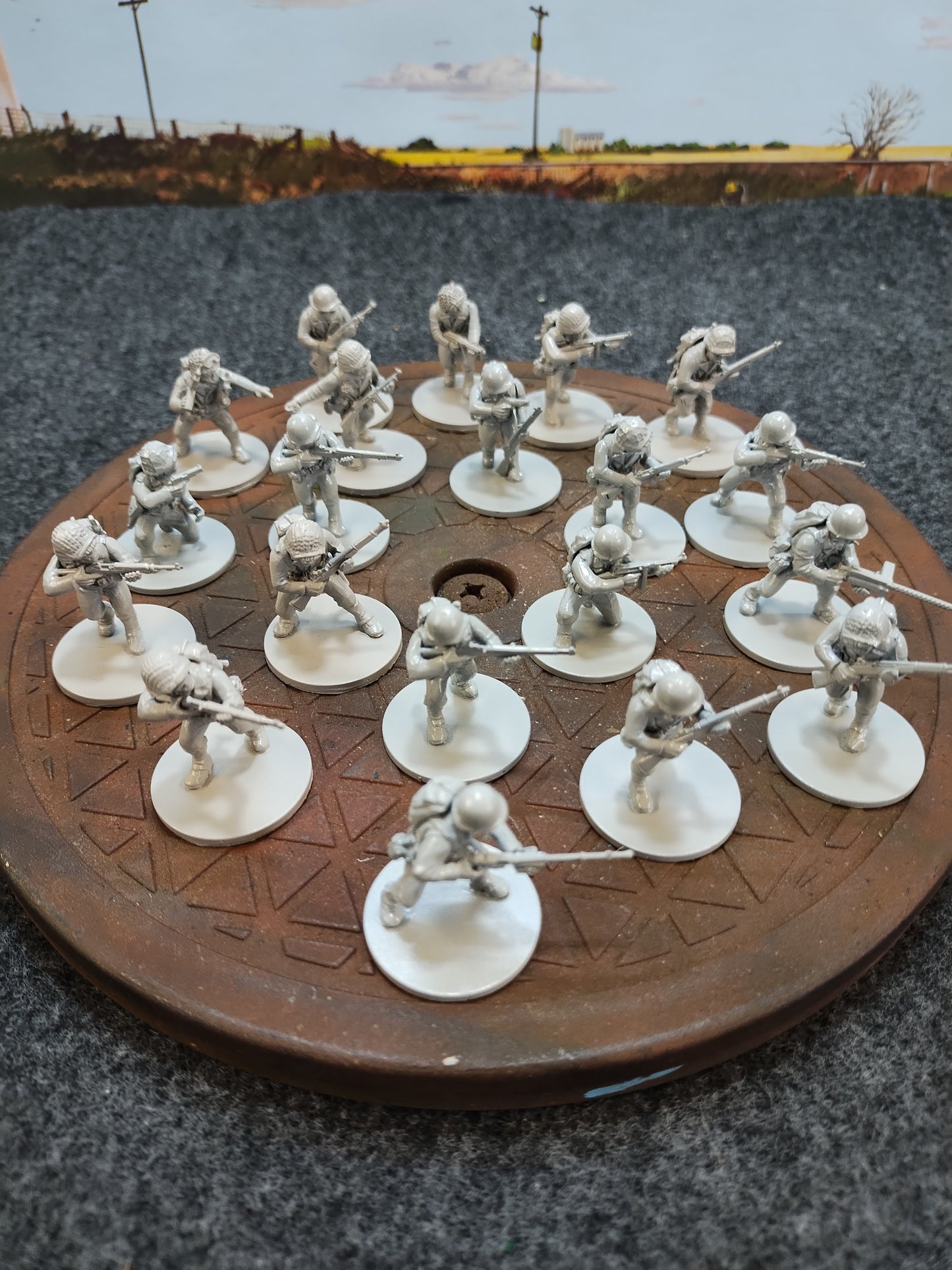 American Rifles Based White x16 - 28mm