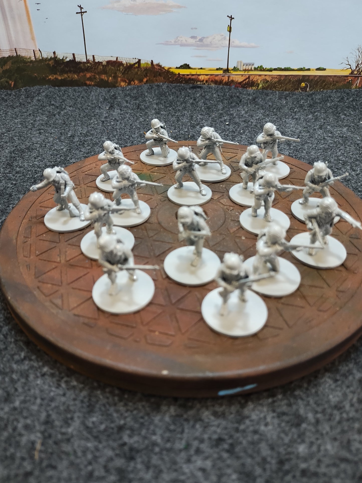 American Rifles Based White x16 - 28mm