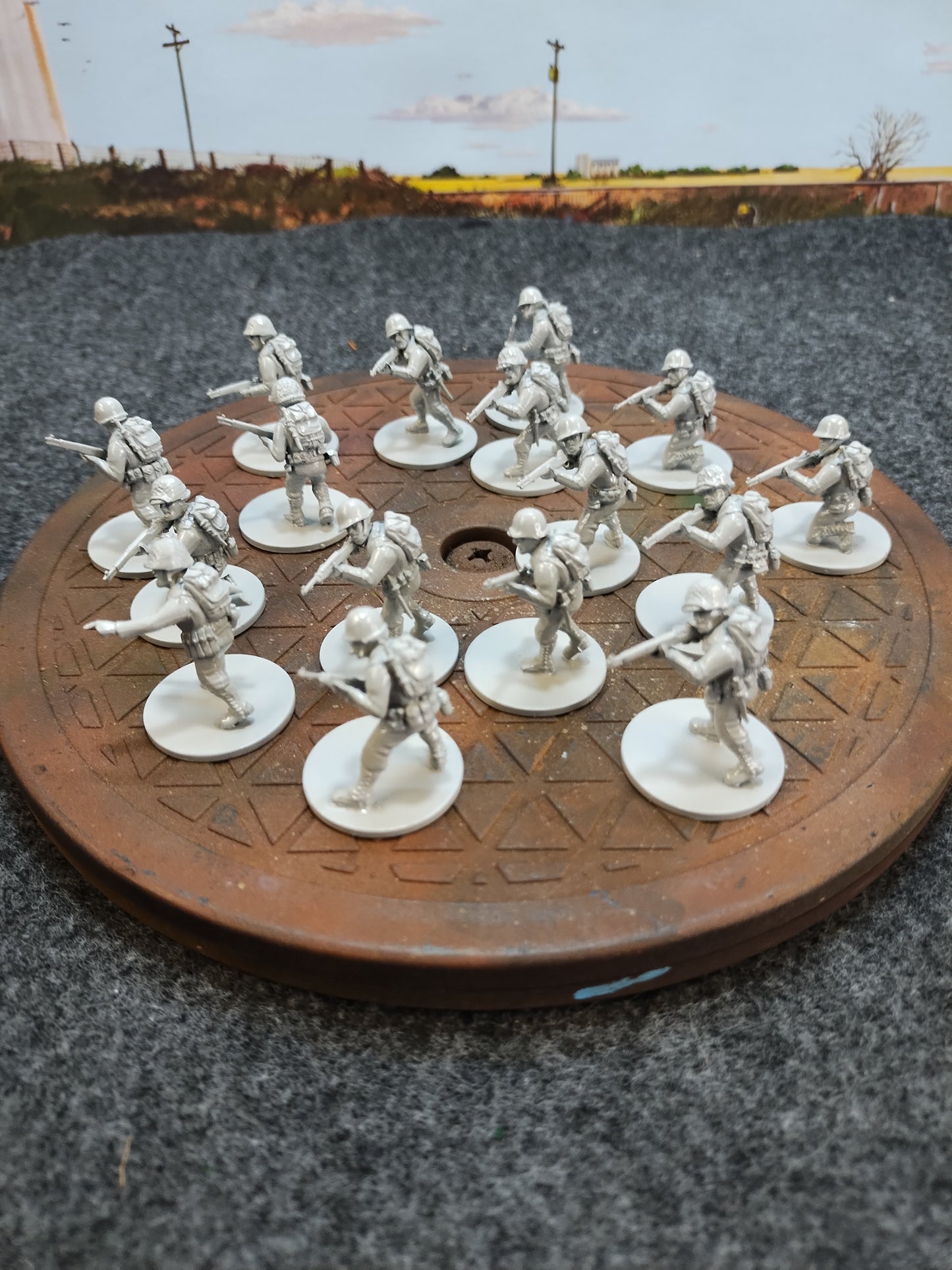 American Rifles Based White x16 - 28mm