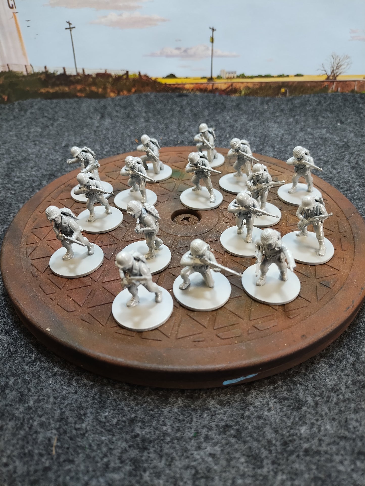 American Rifles Based White x16 - 28mm