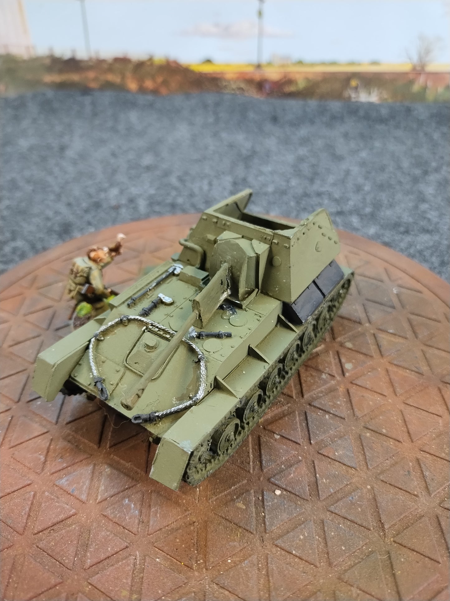 Soviet SU-76 #2 - Bolt Action/28mm