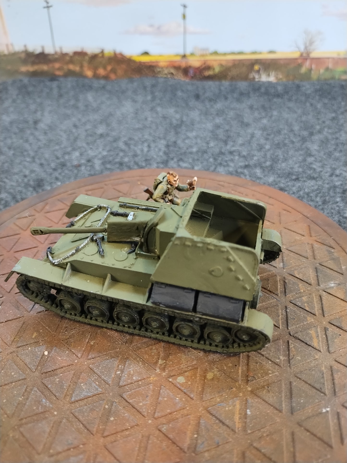 Soviet SU-76 #2 - Bolt Action/28mm