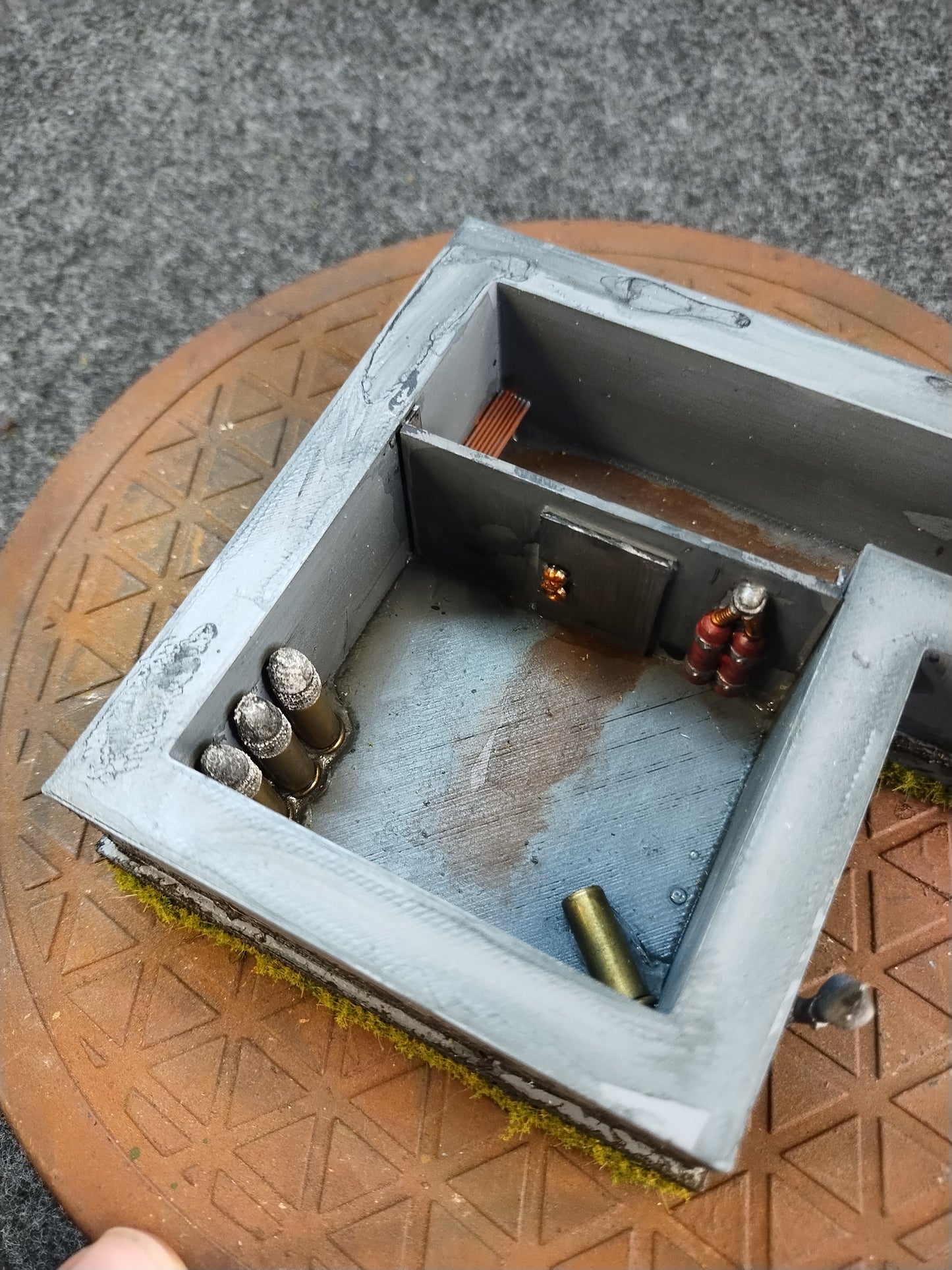 Bunker w. Panzer IV #2 - 28mm/Painted