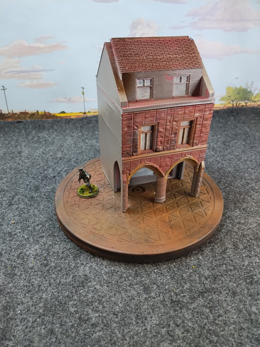 Dutch Town Store Brick - 28mm/Painted