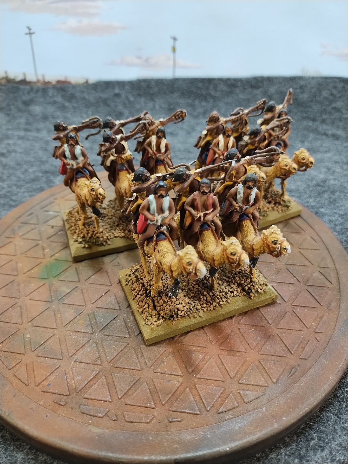 Midianite Camel Riders - Hail Caesar/28mm/Metal