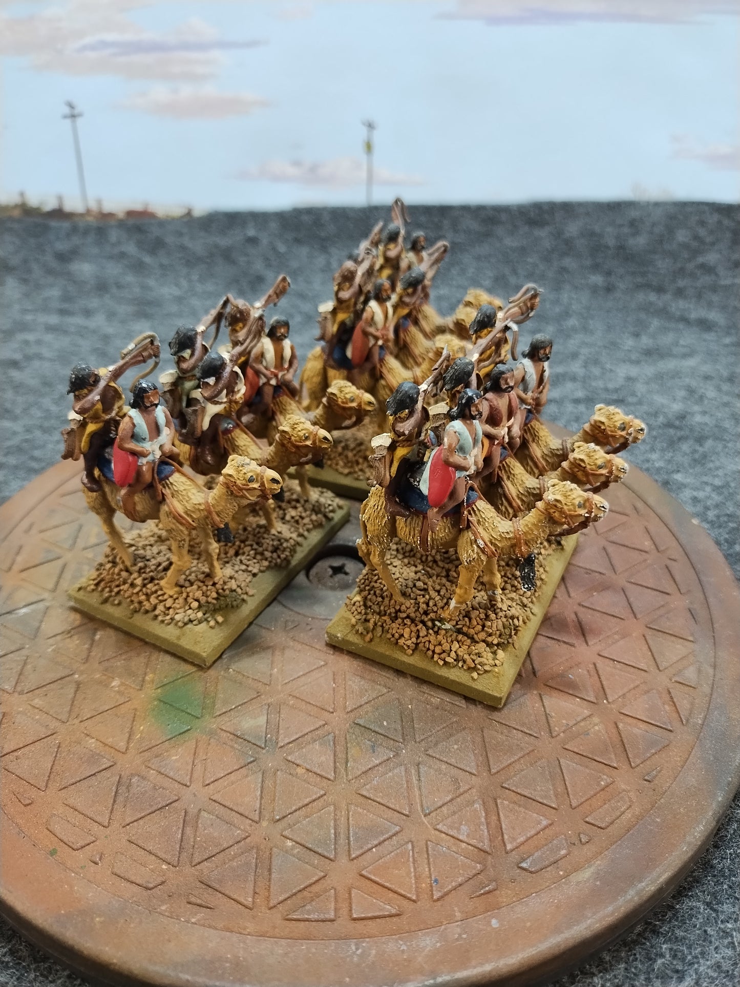 Midianite Camel Riders - Hail Caesar/28mm/Metal