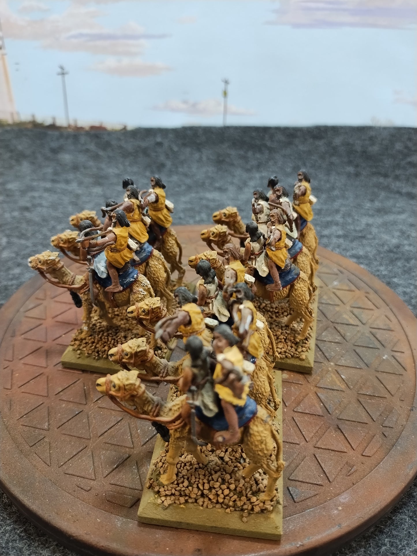 Midianite Camel Riders - Hail Caesar/28mm/Metal