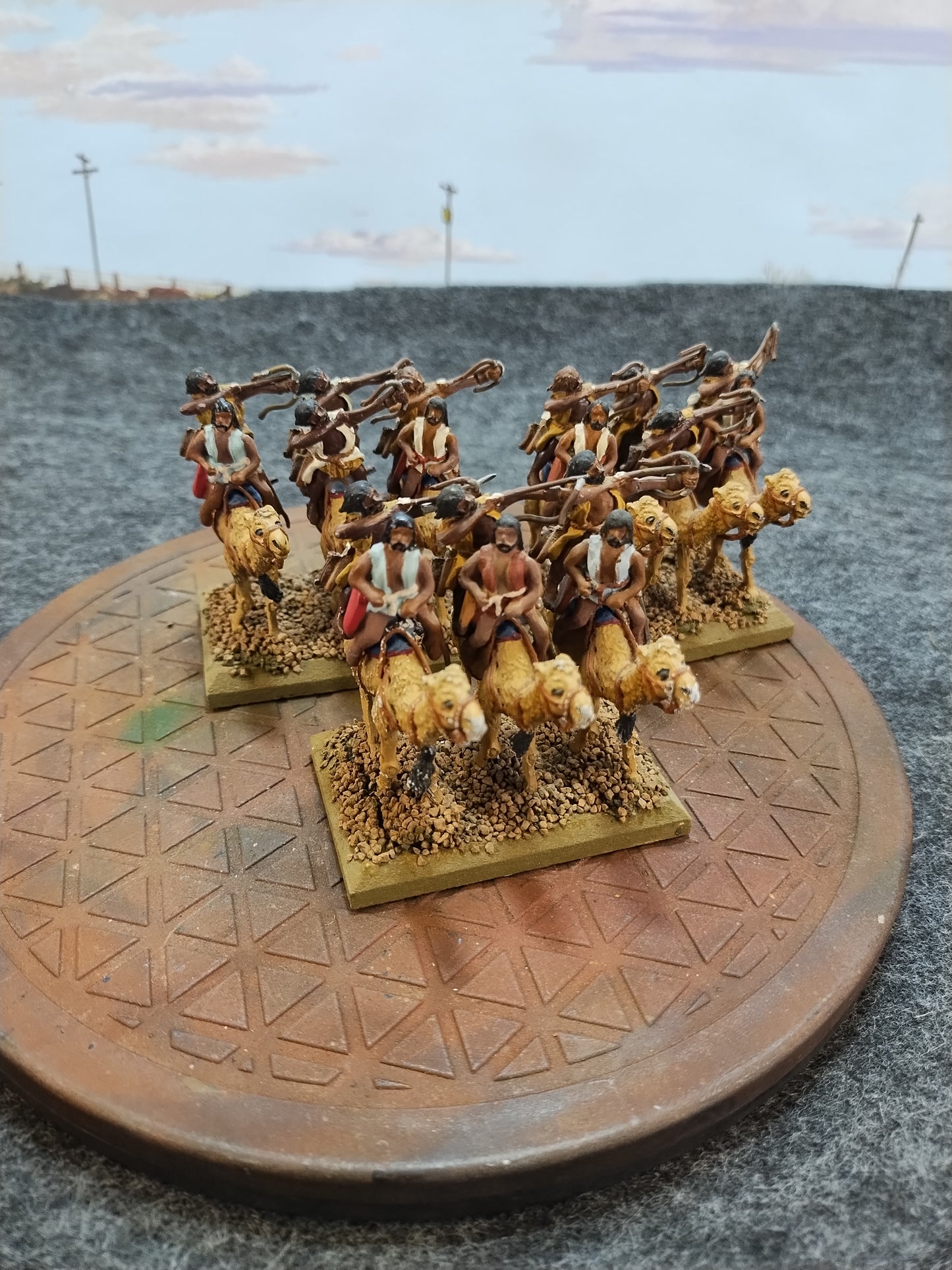 Midianite Camel Riders - Hail Caesar/28mm/Metal