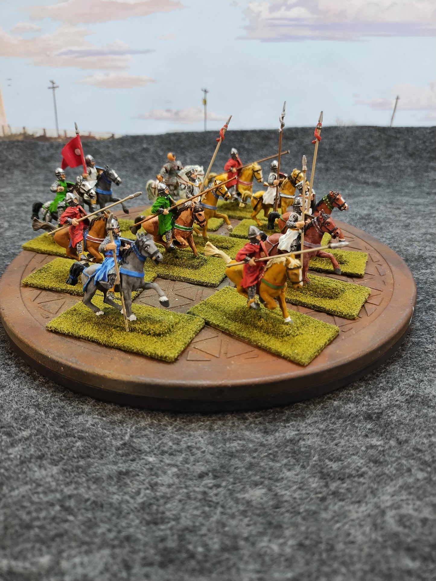 Mounted French Crusader's  - Hail Caesar/28mm/Metal