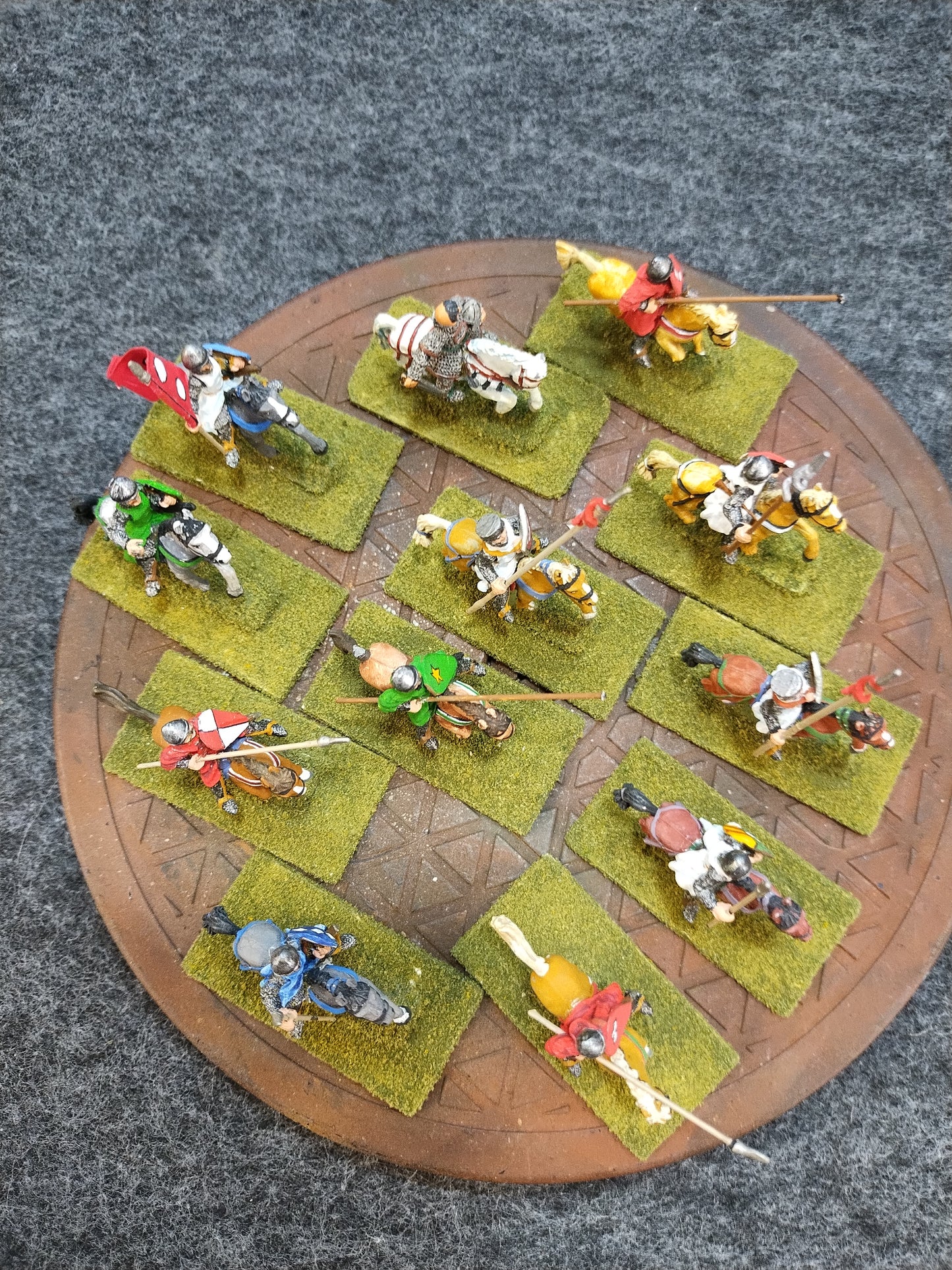 Mounted French Crusader's  - Hail Caesar/28mm/Metal