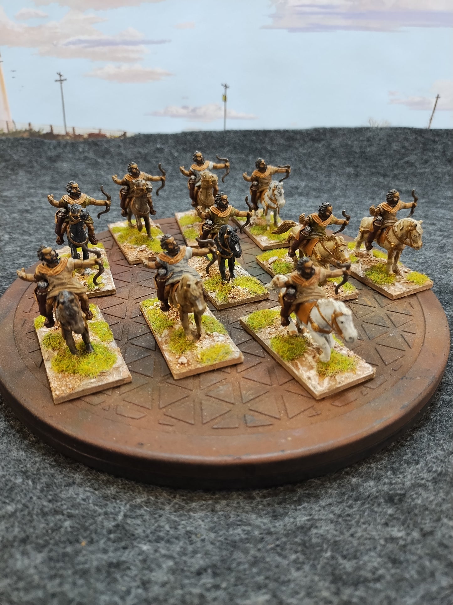 Macedonian Mounted Archer Calvary - SPQR/28mm/Metal