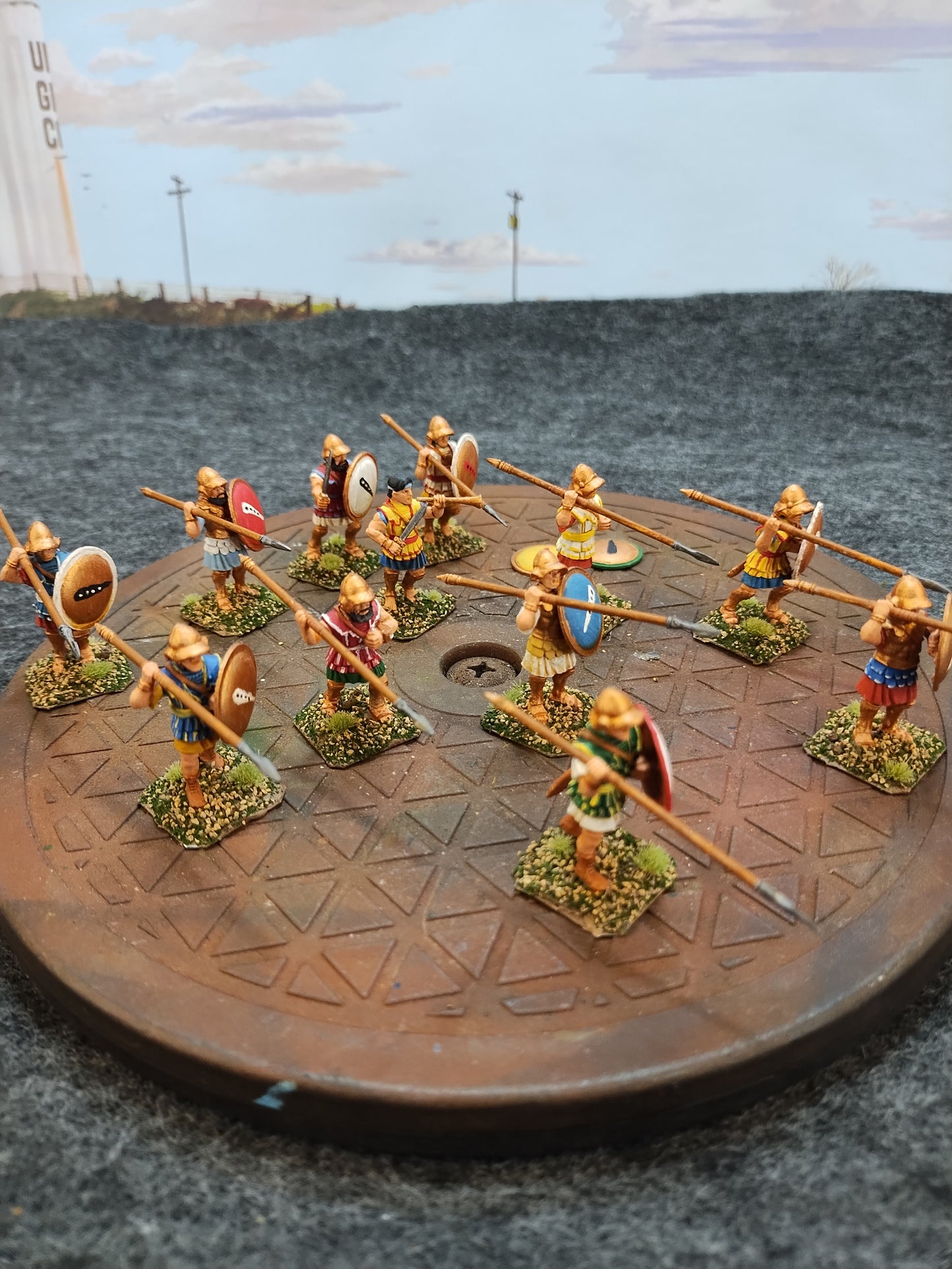 Greek Hoplites Red/Colors - SPQR/28mm