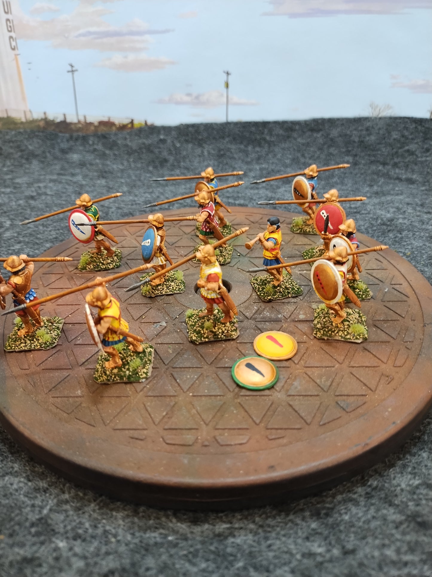 Greek Hoplites Red/Colors - SPQR/28mm