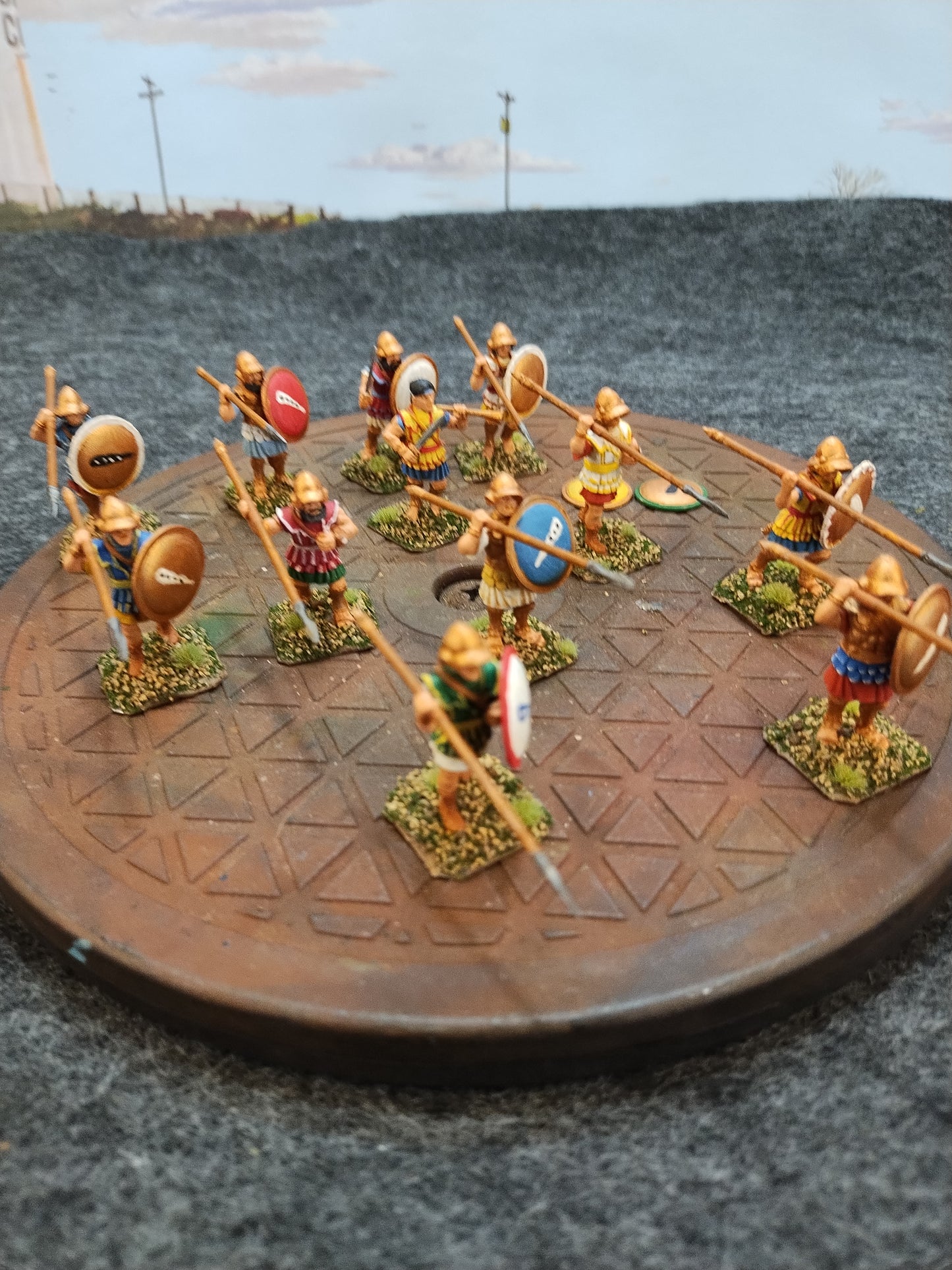 Greek Hoplites Red/Colors - SPQR/28mm