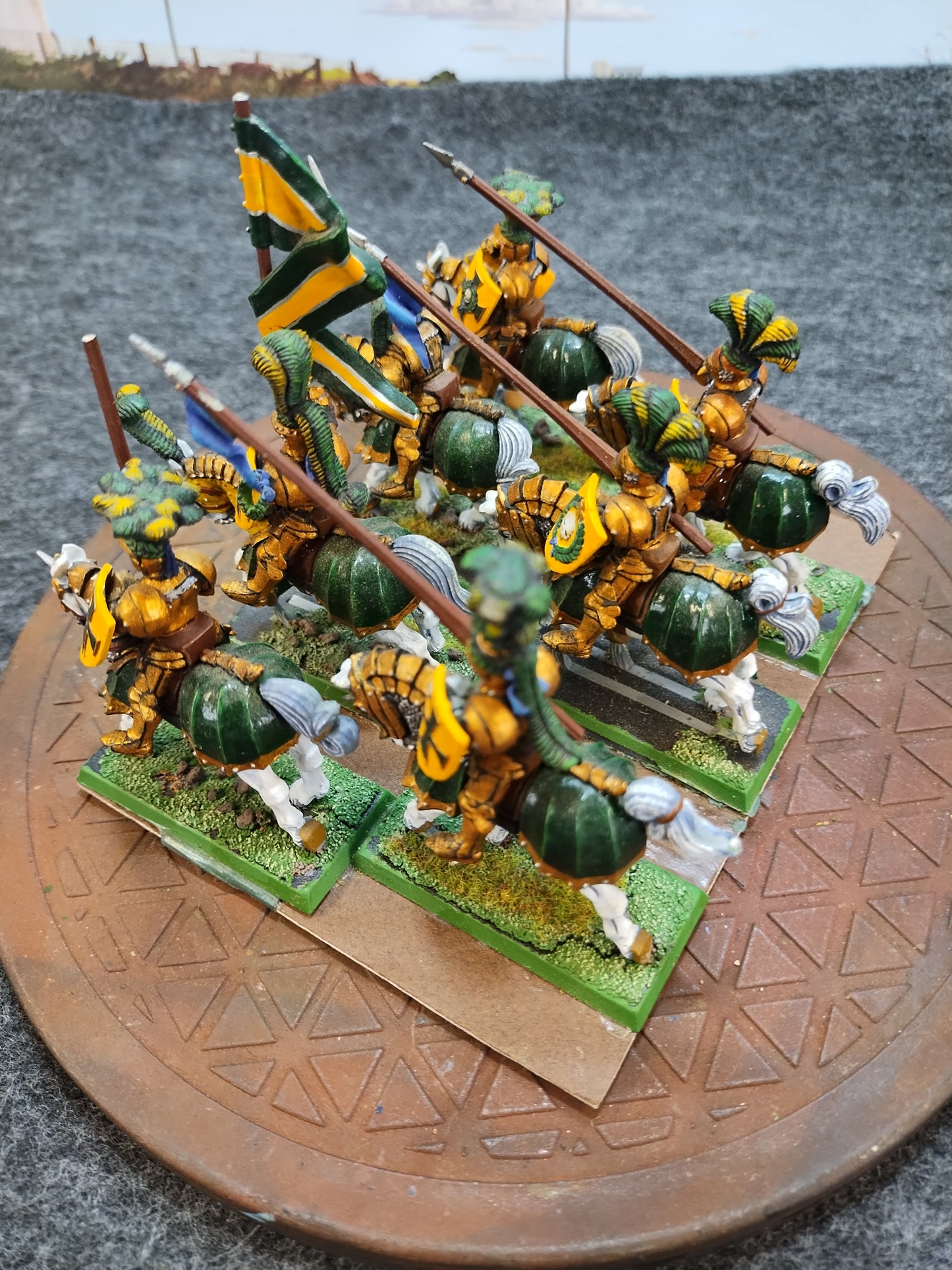 Knights of Chaos Green - Hail Caesar/28mm/Warhammer