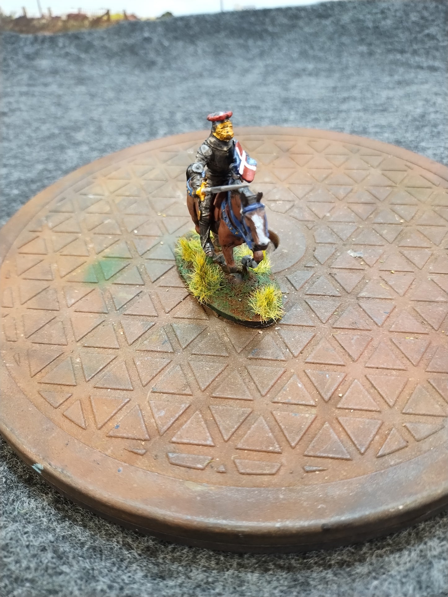 Medieval Mounted Knight B - Hail Caesar/28mm