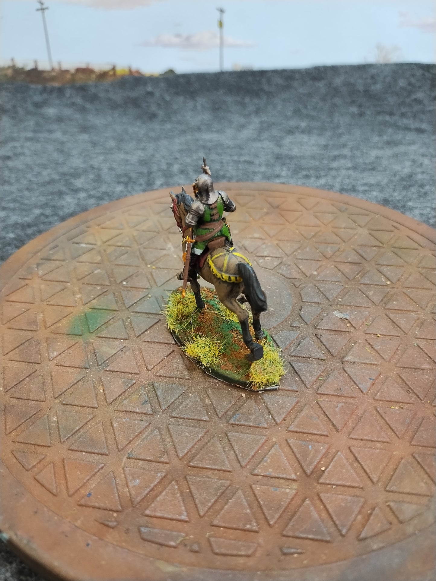 Medieval Mounted Knight D - Hail Caesar/28mm