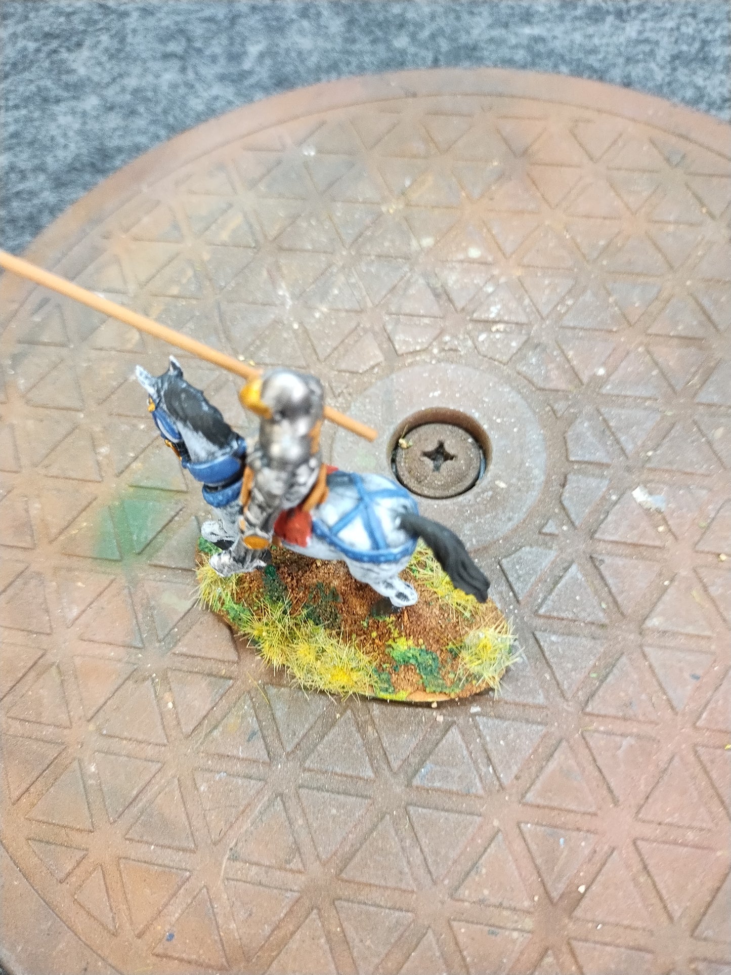 Medieval Mounted Knight F - Hail Caesar/28mm