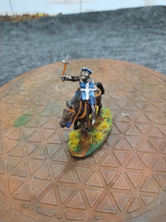 Medieval Mounted Knight L - Hail Caesar/28mm