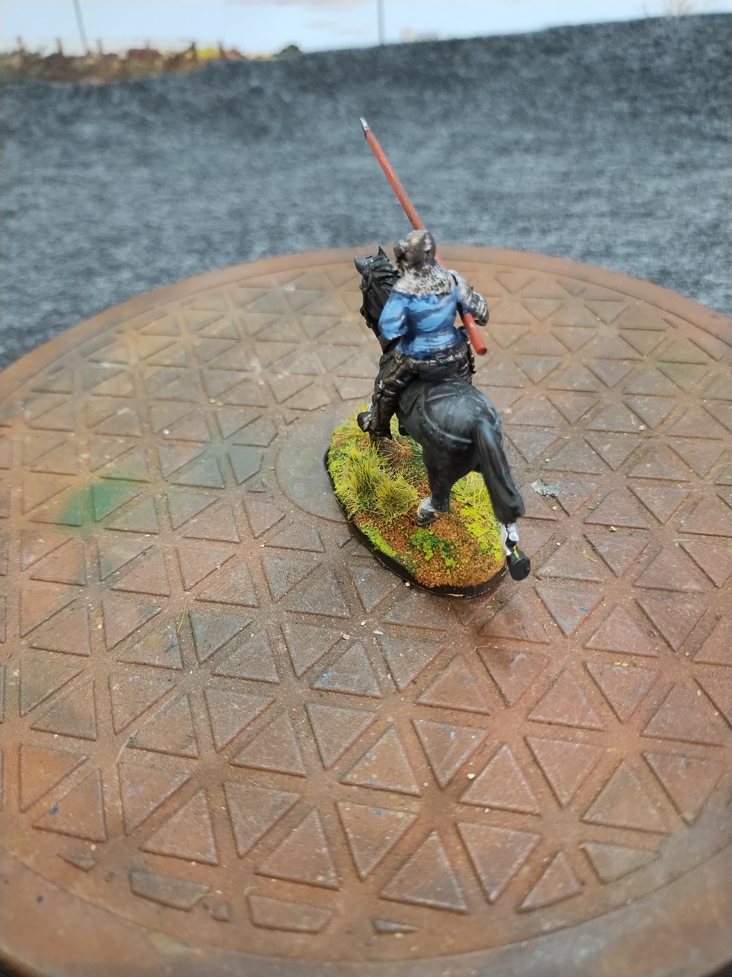 Medieval Mounted Knight M - Hail Caesar/28mm