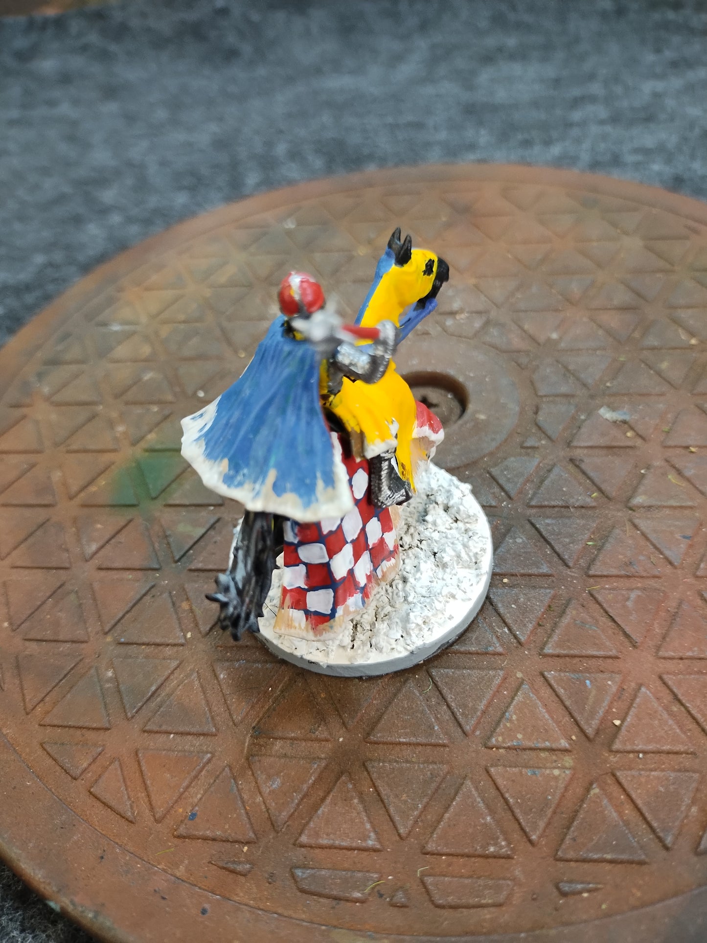 Medieval Mounted Knight W - Hail Caesar/28mm