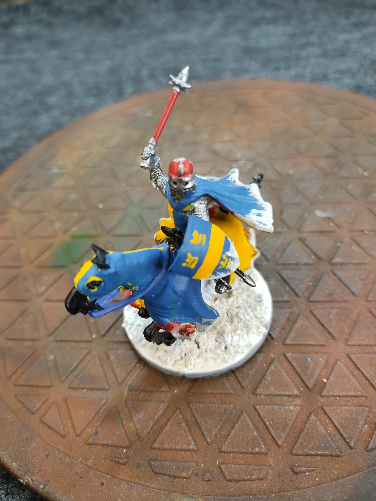 Medieval Mounted Knight W - Hail Caesar/28mm