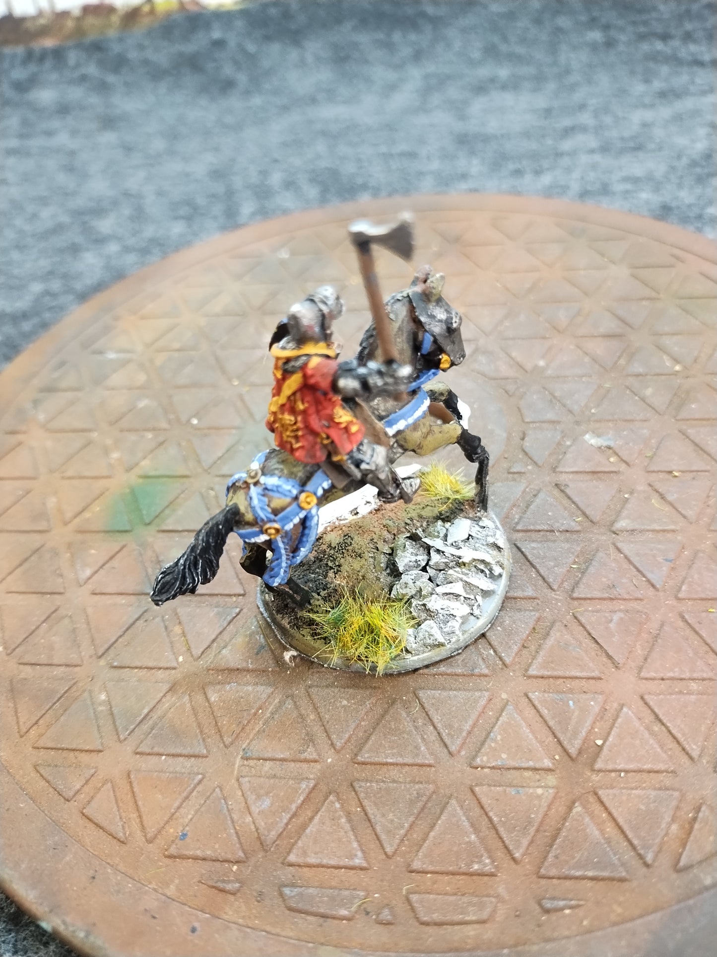 Medieval Mounted Knight X - Hail Caesar/28mm