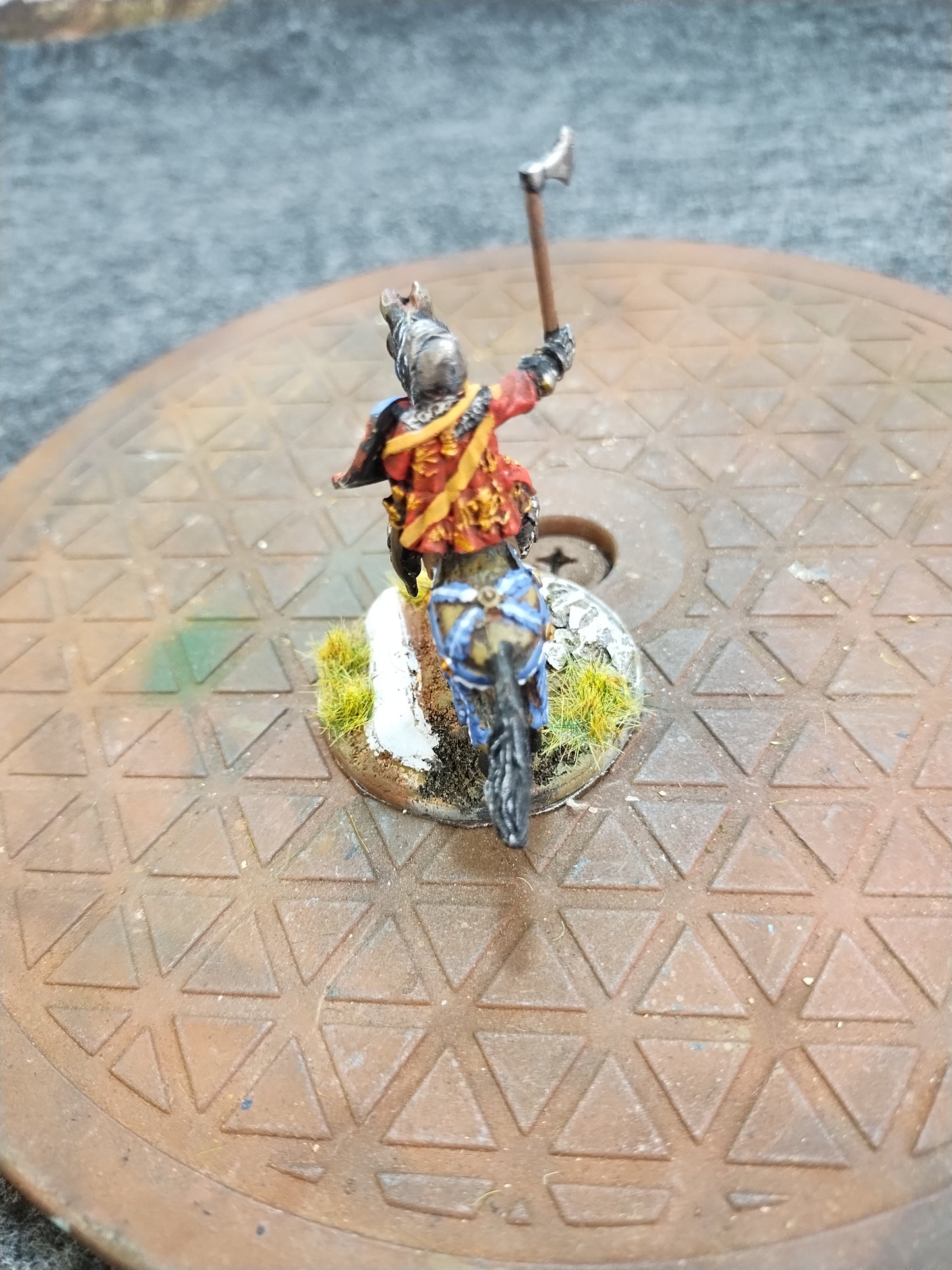 Medieval Mounted Knight X - Hail Caesar/28mm