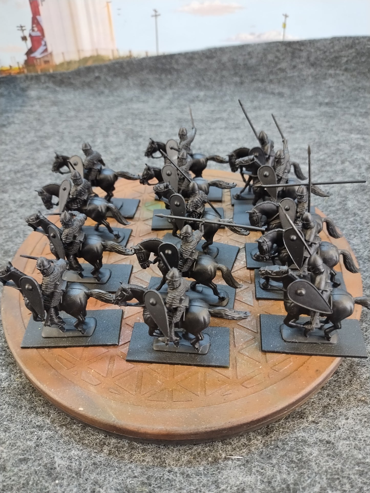 Flemish Mounted Calvary x14 - SPQR/28mm/Plastic