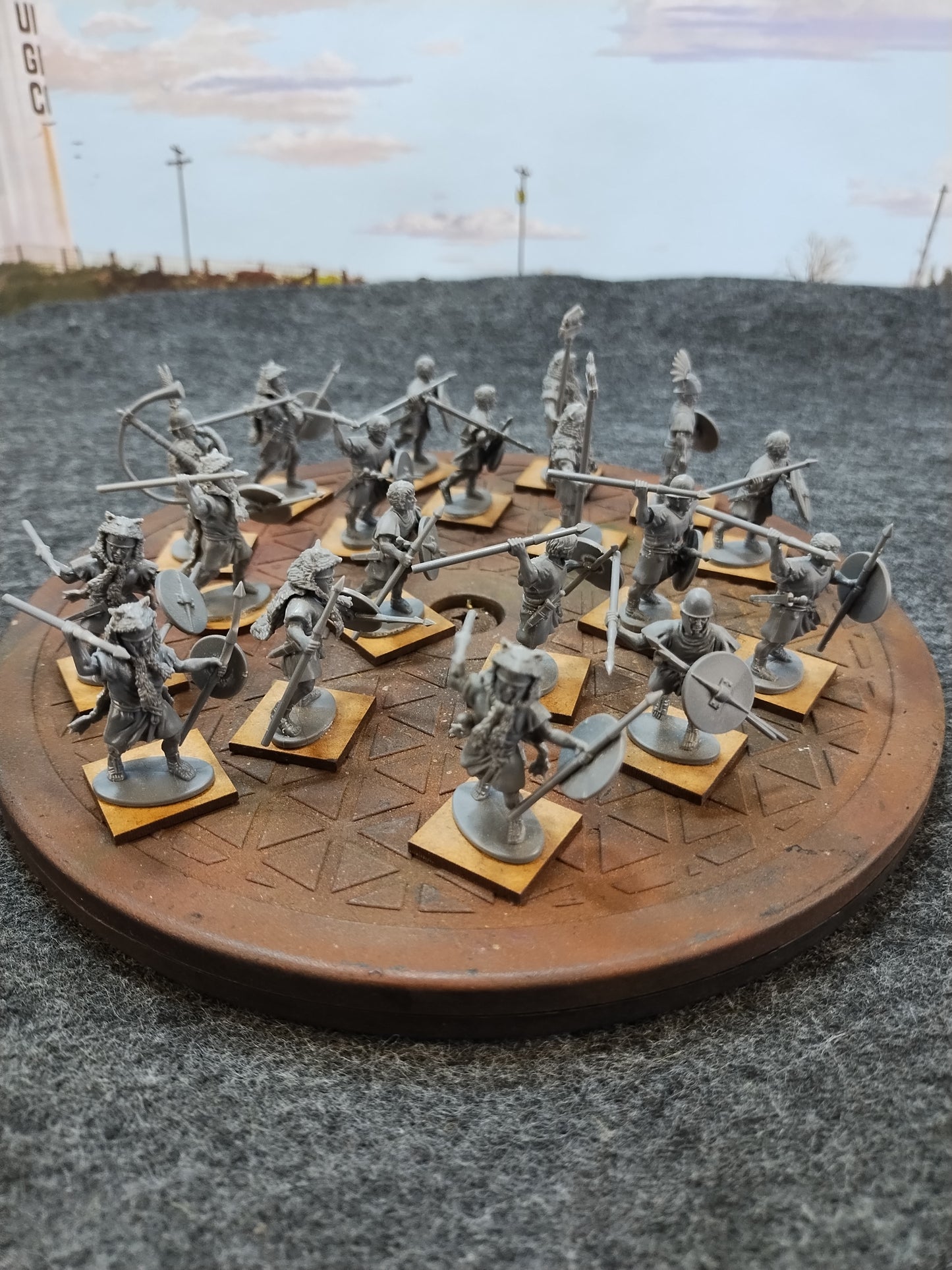 Ancient Roman Imperial Infantry x19 #E- Hail Caesar/28mm/Plastic