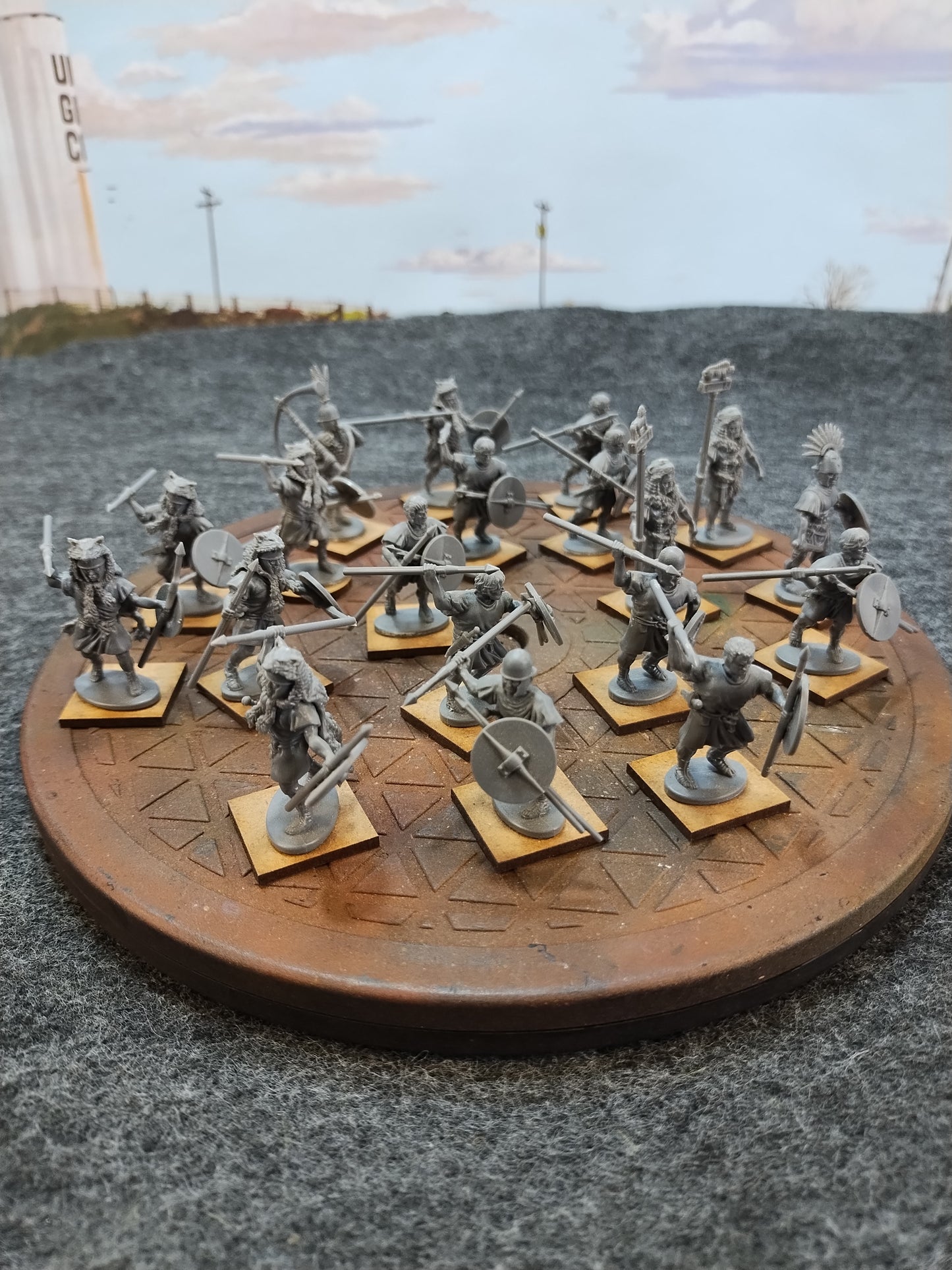 Ancient Roman Imperial Infantry x19 #E- Hail Caesar/28mm/Plastic